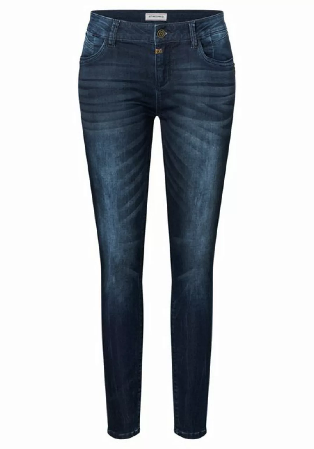 TIMEZONE Damen Jeans TIGHT SANYATZ - Tight Fit - Blau - Baritone Blue Wash günstig online kaufen