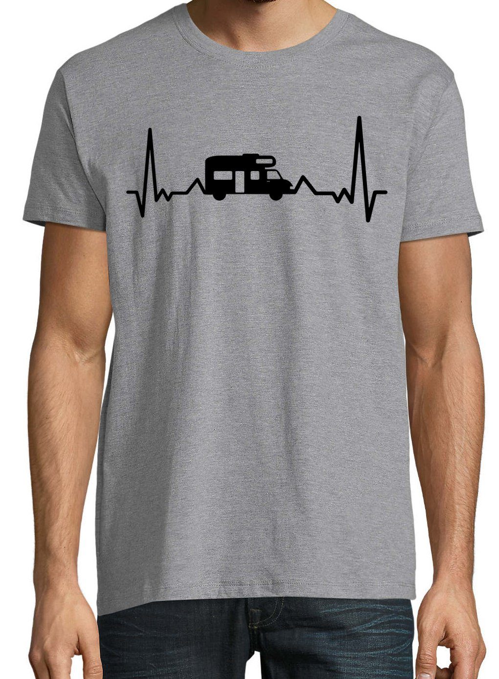 Youth Designz T-Shirt Camping Herzschlag Herren günstig online kaufen
