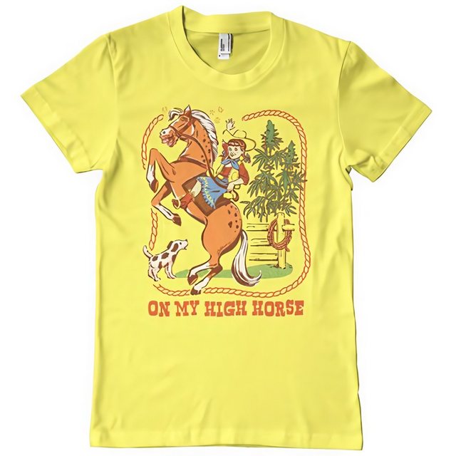 Steven Rhodes T-Shirt Living Well günstig online kaufen