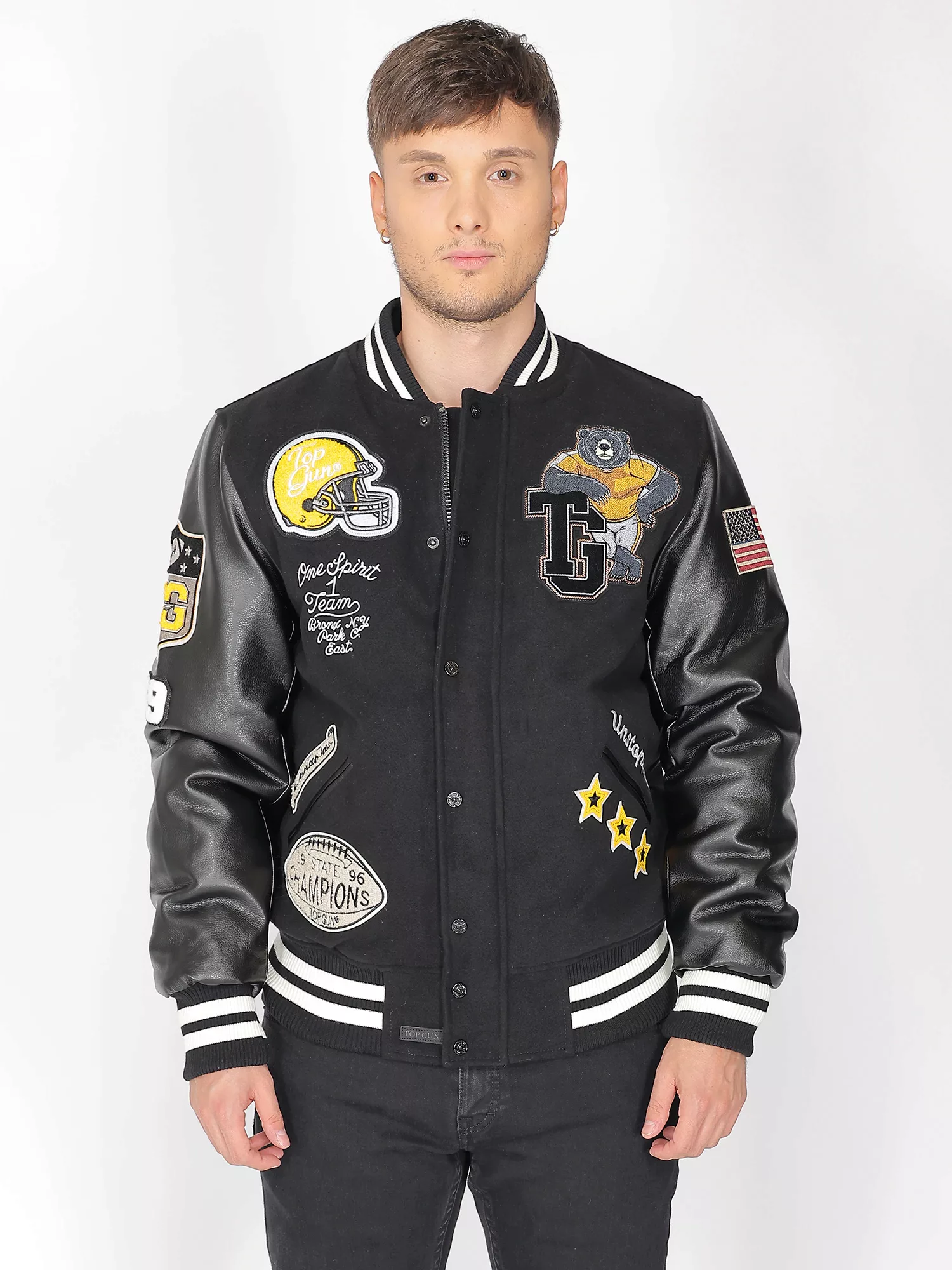 TOP GUN Collegejacke "TG23006" günstig online kaufen