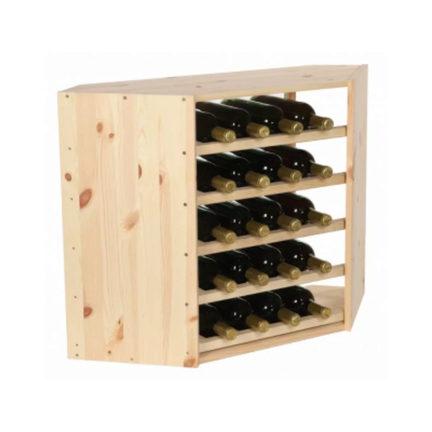 PROREGAL Modulares Weinregal Vincellar Mod HxBxT 60 x 30 x 30 cm Eckmodul F günstig online kaufen