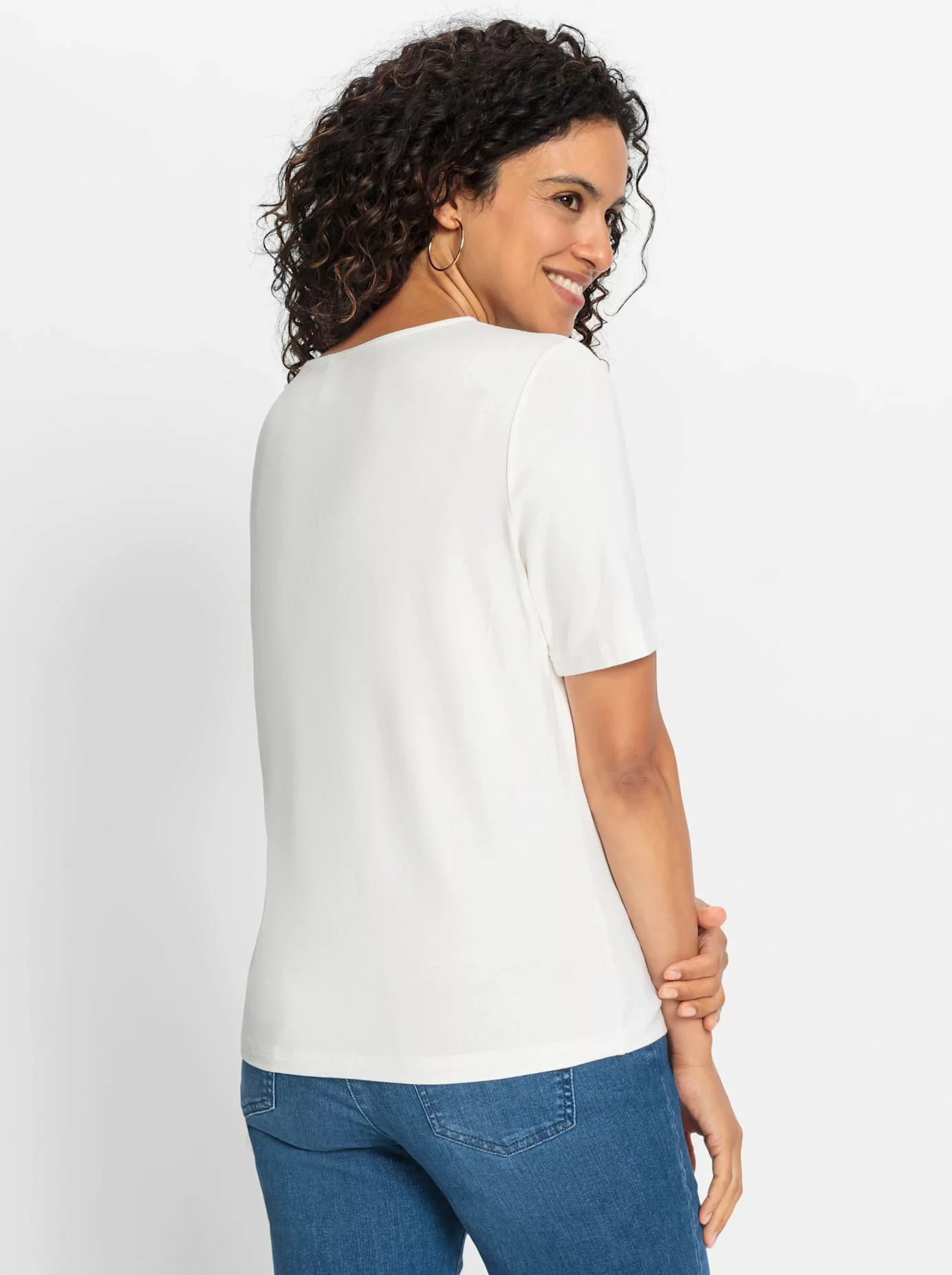 Inspirationen Kurzarmshirt "Shirt", (1 tlg.) günstig online kaufen