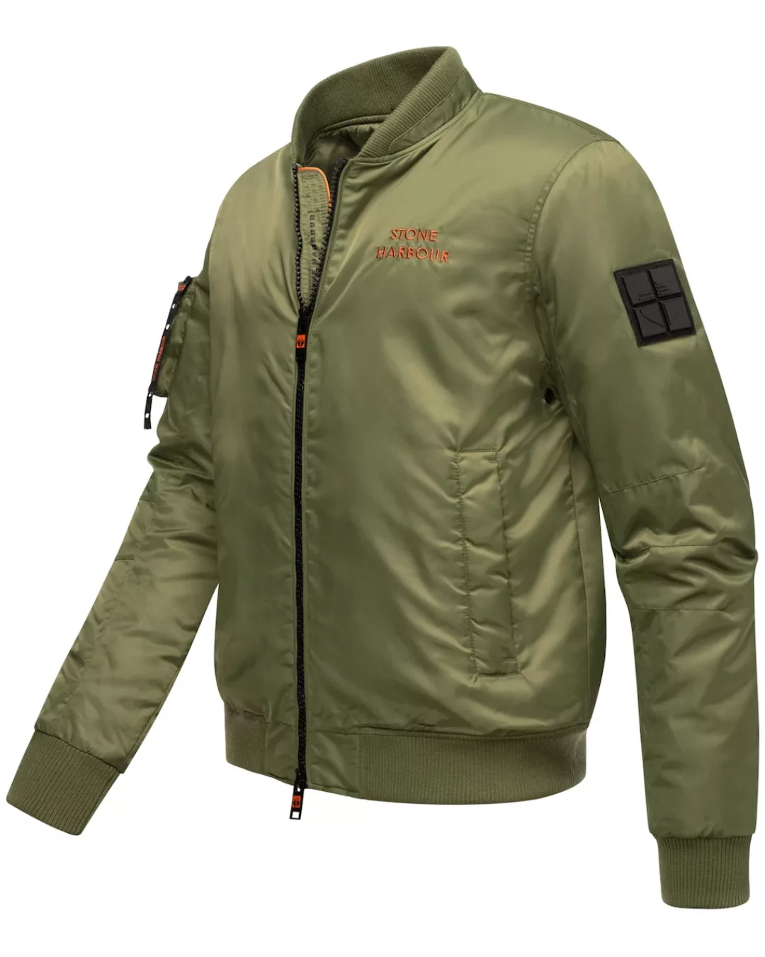 Stone Harbour Bomberjacke "Berkoo", ohne Kapuze, Coole Herren Pilotenjacke günstig online kaufen