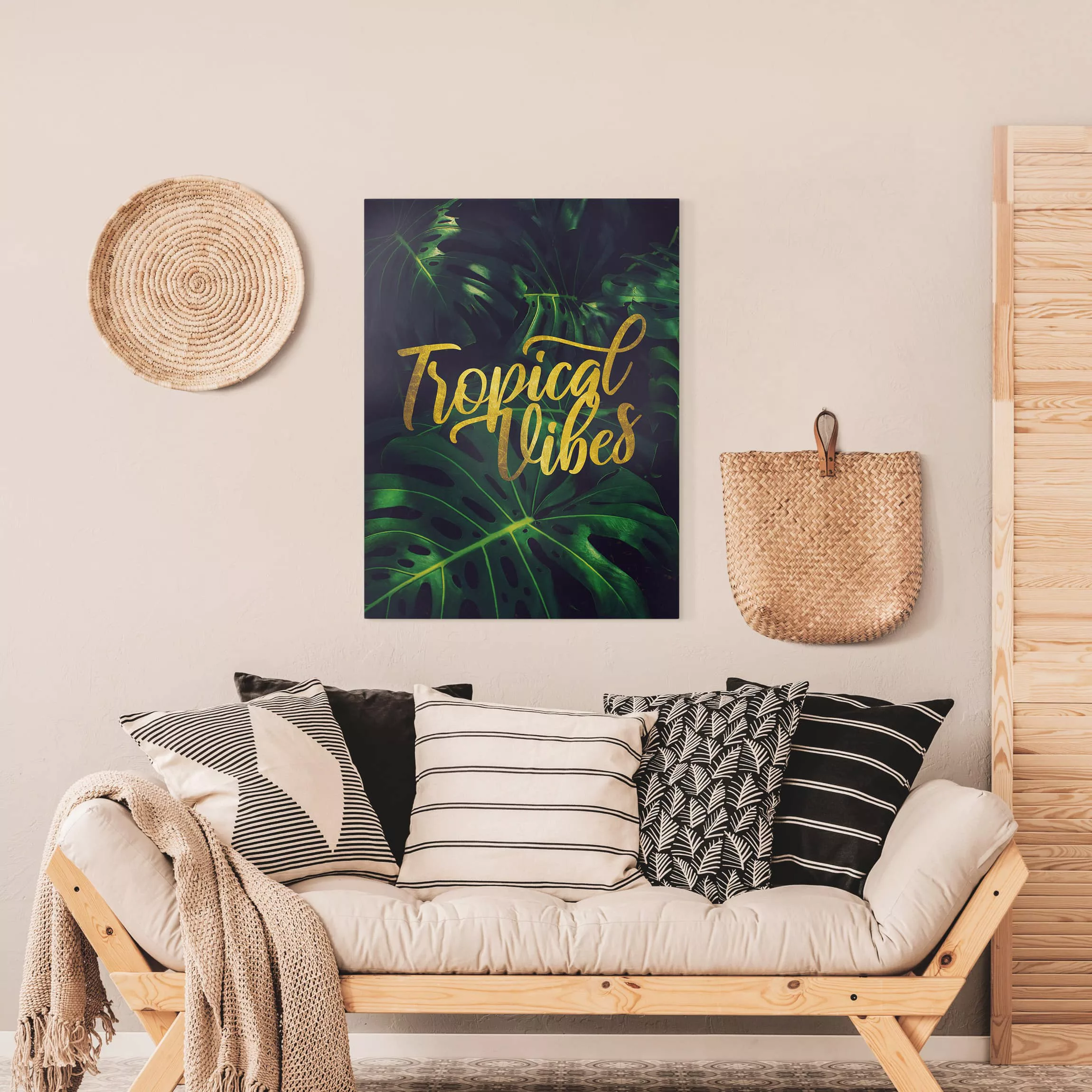 Leinwandbild - Hochformat Dschungel - Tropical Vibes günstig online kaufen