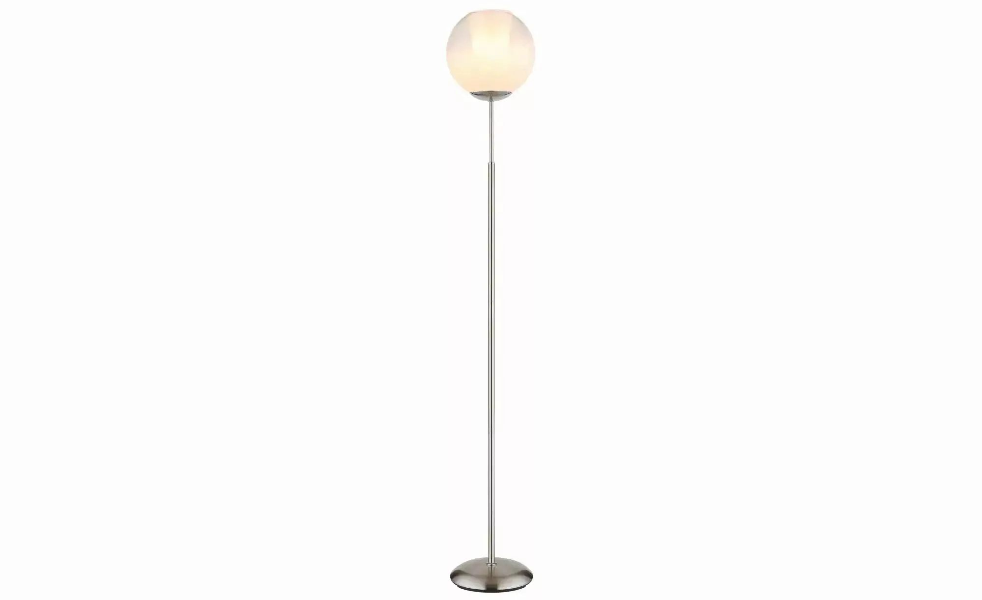 Globo Lighting Stehleuchte   ¦ silber ¦ Maße (cm): B: 25 H: 154,5  Ø: 25 La günstig online kaufen