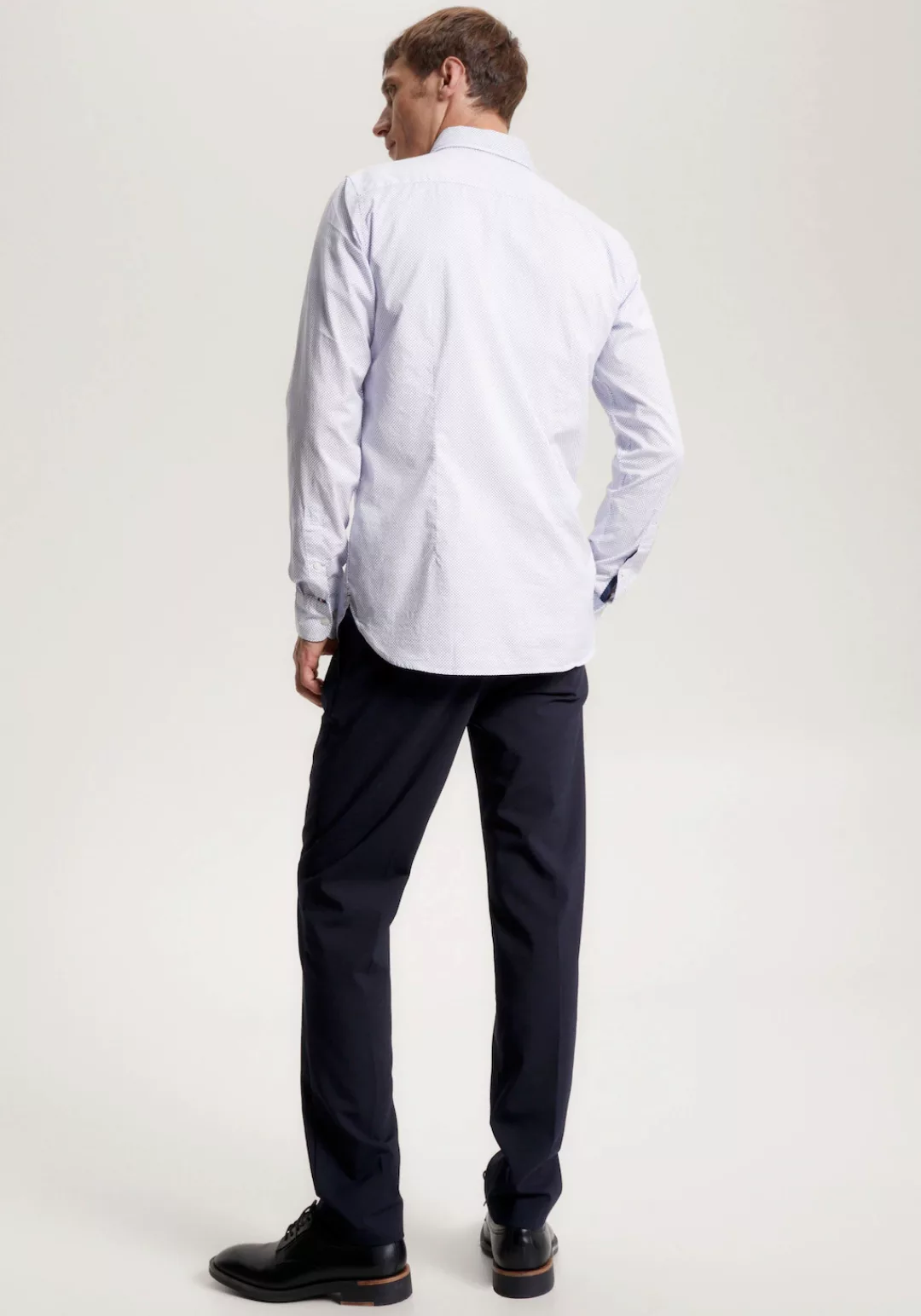 Tommy Hilfiger Langarmhemd NATURAL SOFT FLEX PRT SF SHIRT günstig online kaufen