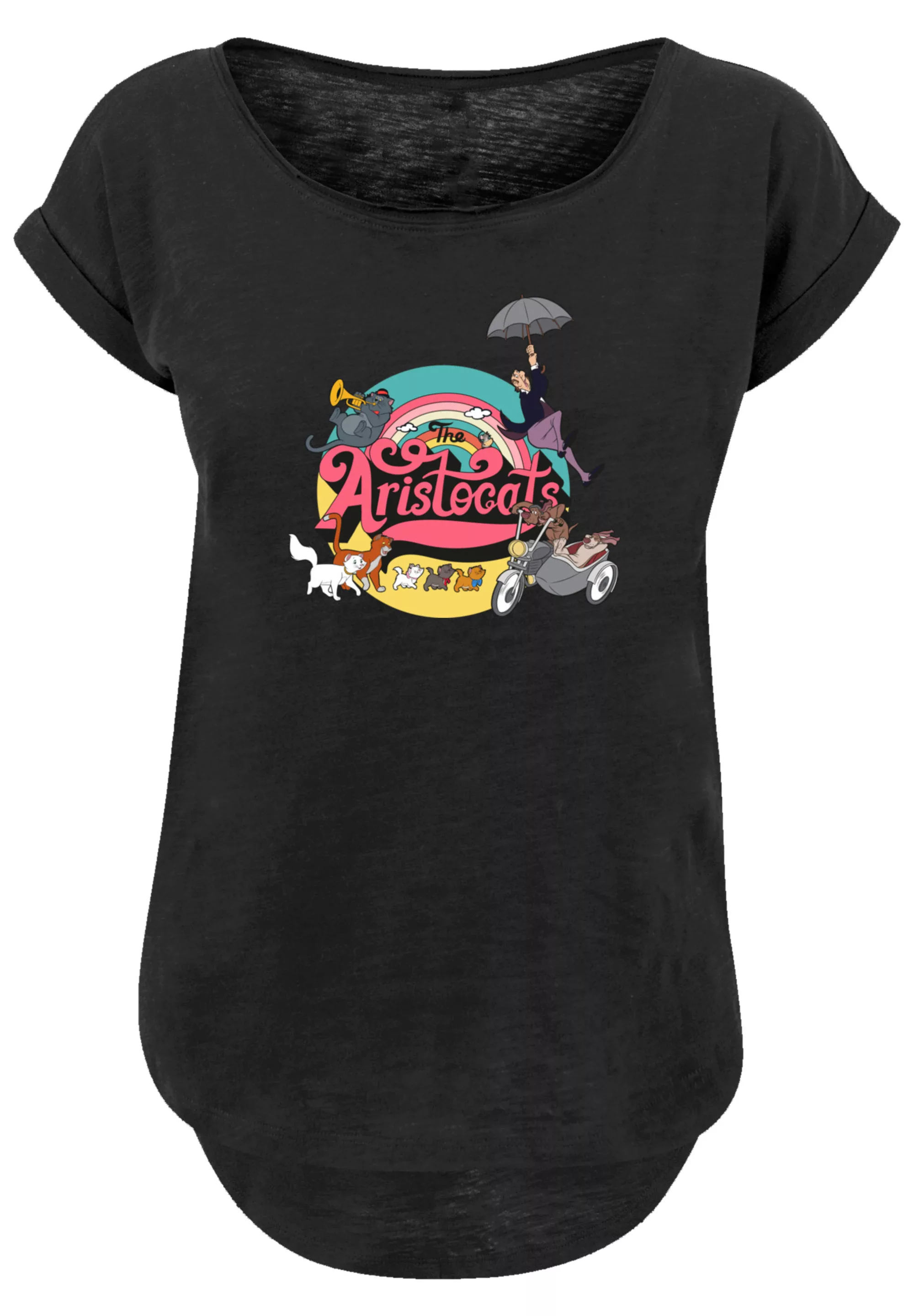 F4NT4STIC T-Shirt "Disney Aristocats Rainbow Fun", Premium Qualität günstig online kaufen