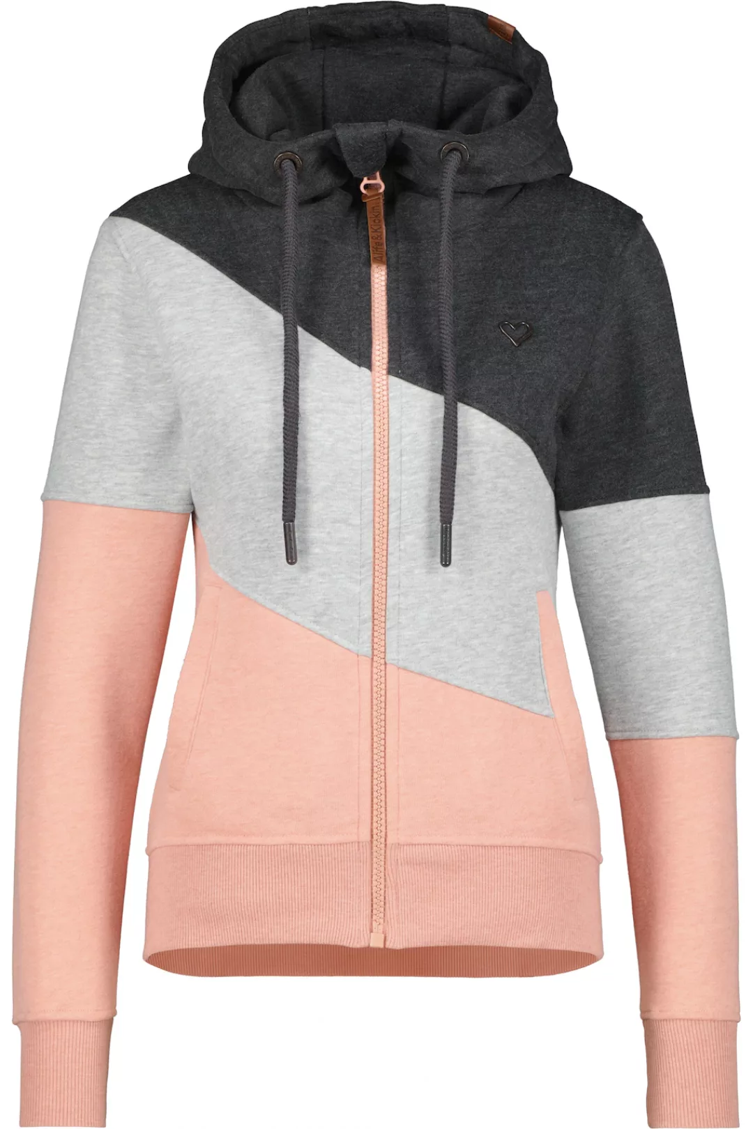 Alife & Kickin Kapuzensweatjacke "Damen SteffiAK A" günstig online kaufen