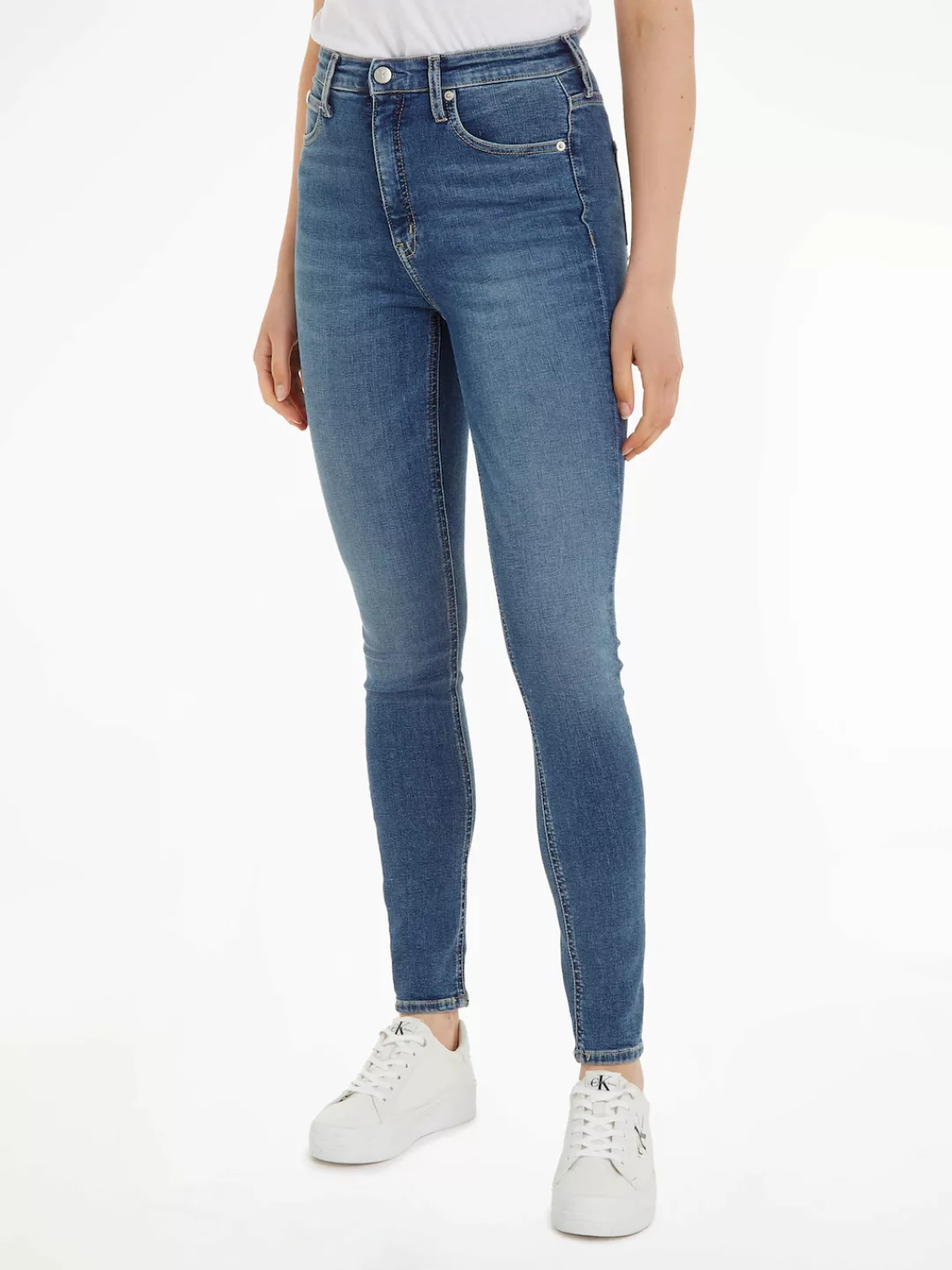 Calvin Klein Jeans Skinny-fit-Jeans HIGH RISE SKINNY günstig online kaufen