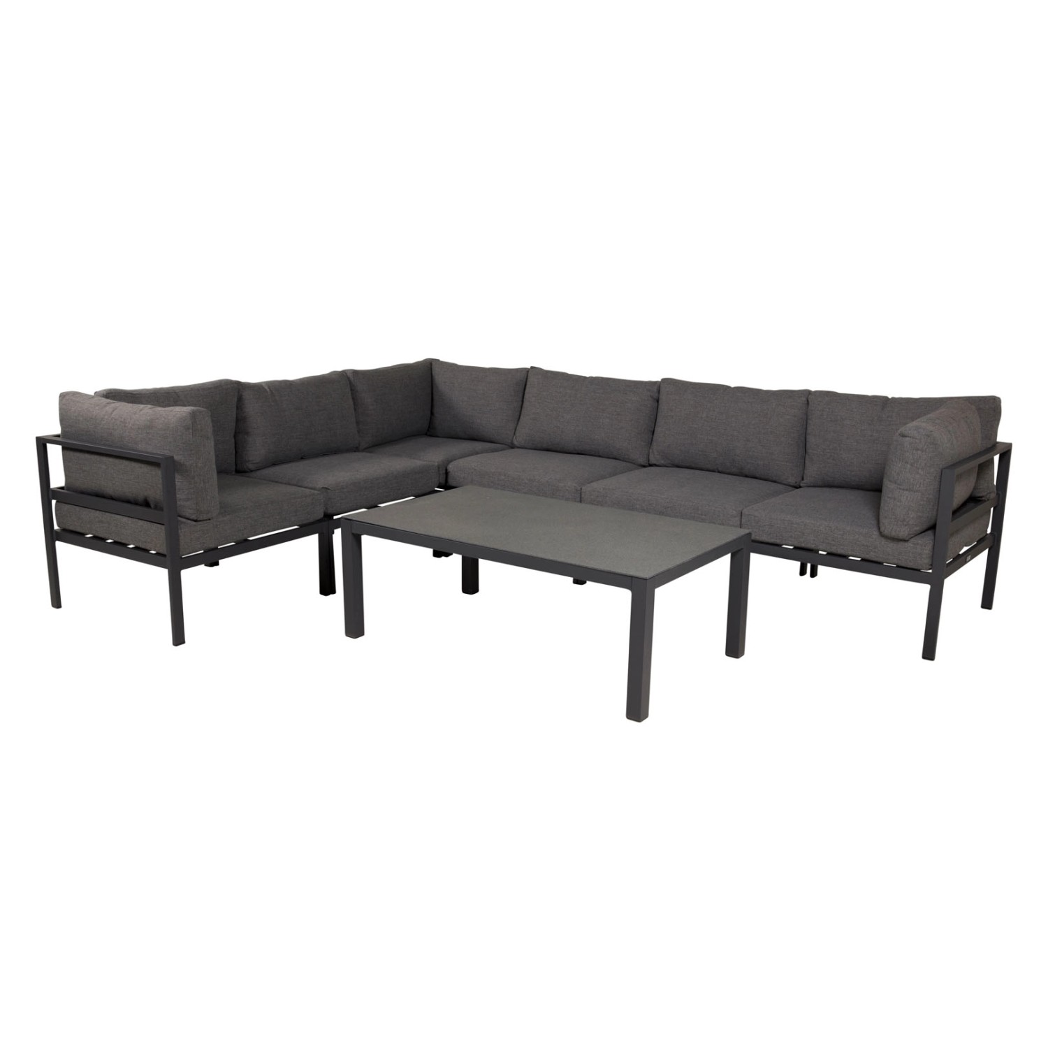ebuy24 Gartentisch Copacabana Couchtisch schwarzes Glas. günstig online kaufen