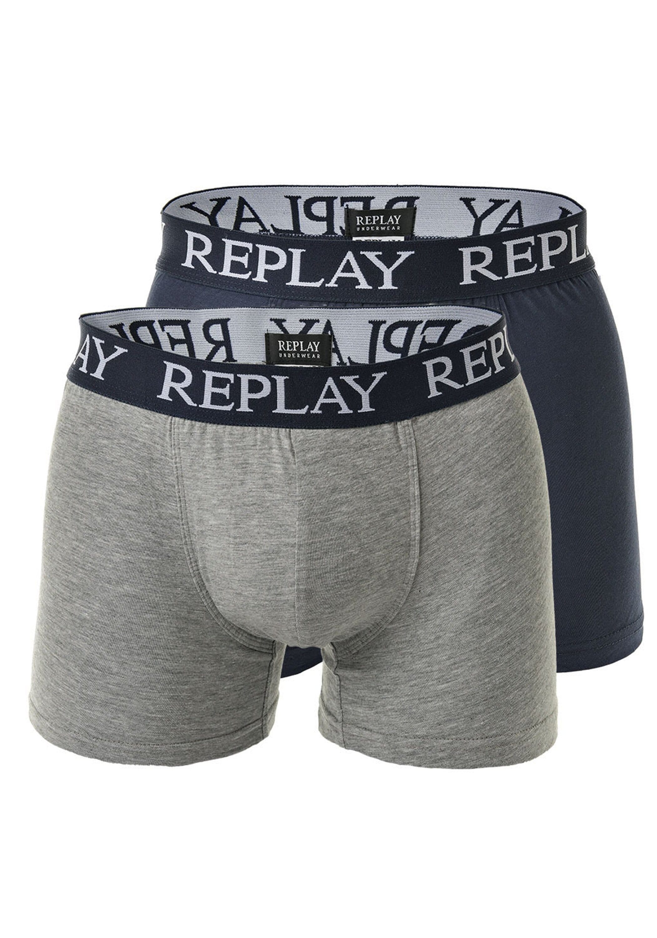 Replay Boxershorts "Boxershort 2er Pack" günstig online kaufen