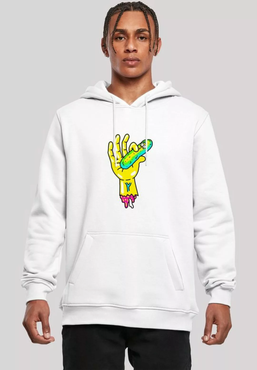 F4NT4STIC Sweatshirt "Rick and Morty Pickle Hand", Print günstig online kaufen