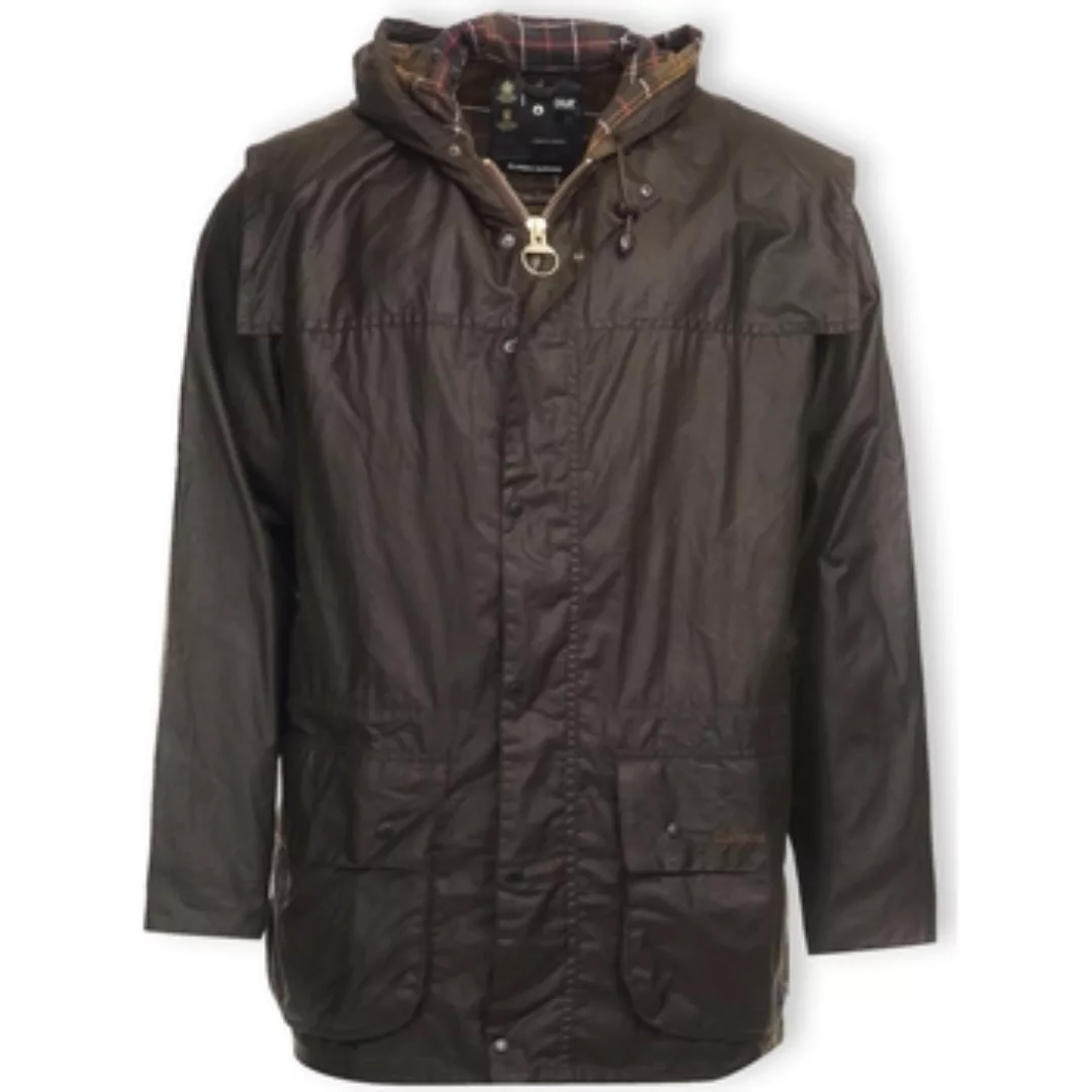 Barbour  Herrenmantel Classic Durham Wax Jacket - Olive günstig online kaufen