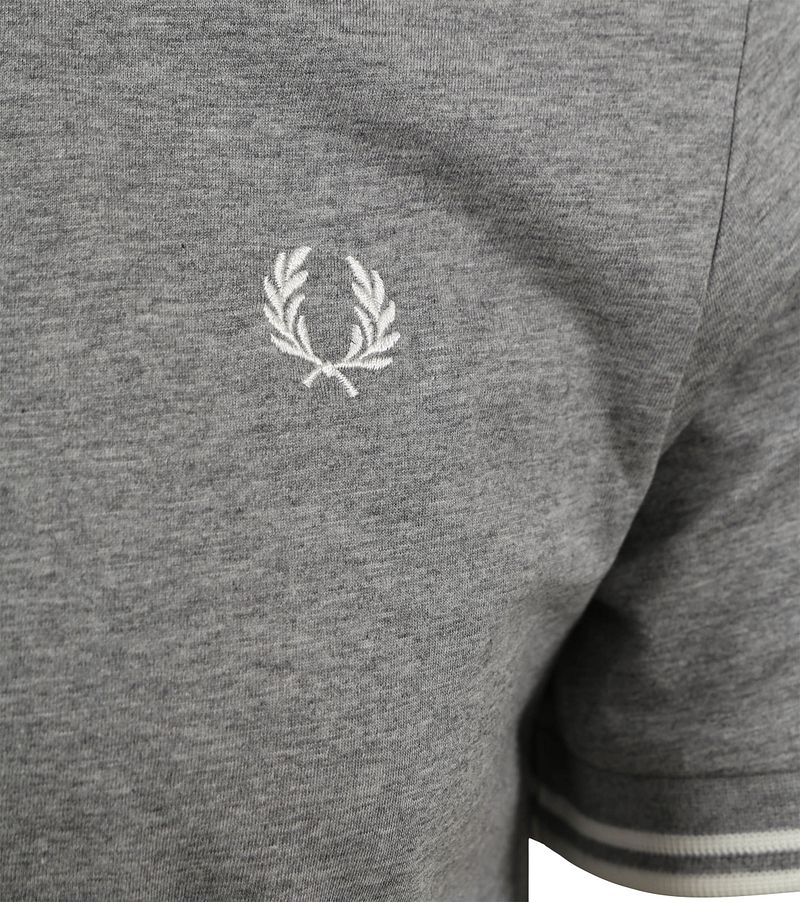 Fred Perry T-shirt M1588 Grau - Größe M günstig online kaufen