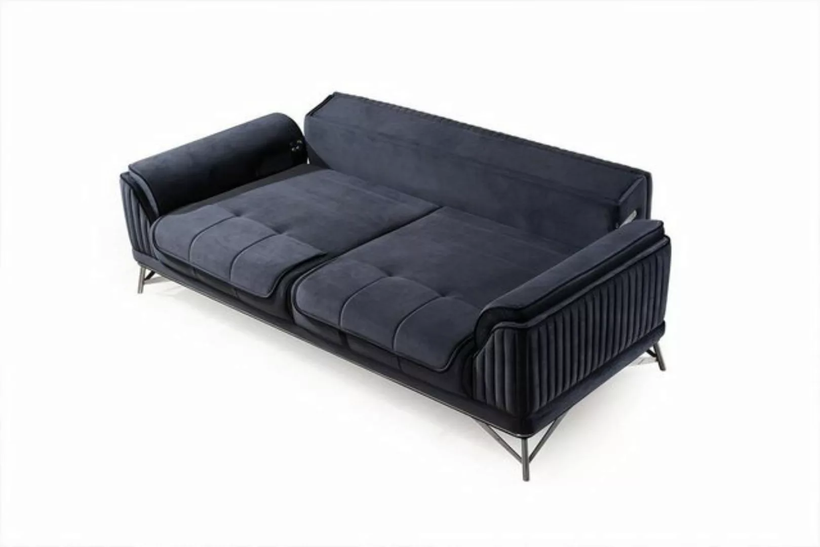 Villa Möbel Sofa Bond, 1 Stk. 3-Sitzer, mit Relax-/Bettfunktion durch umkla günstig online kaufen