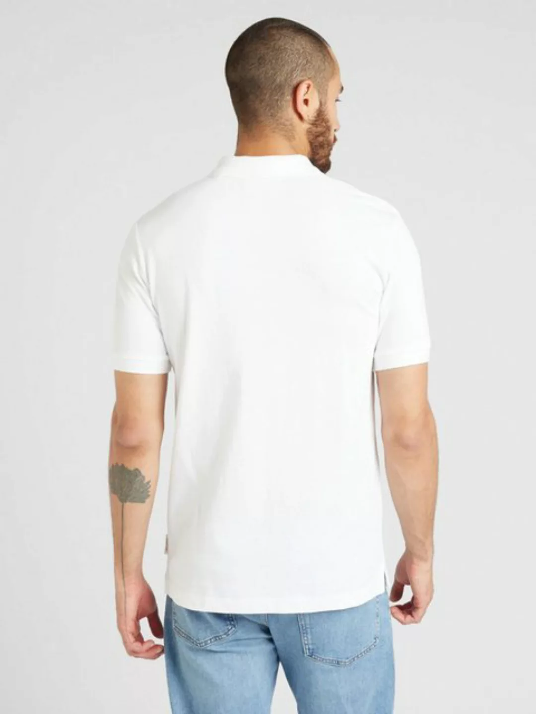 Scotch And Soda Core Piqué Poloshirt Weiß - Größe S günstig online kaufen