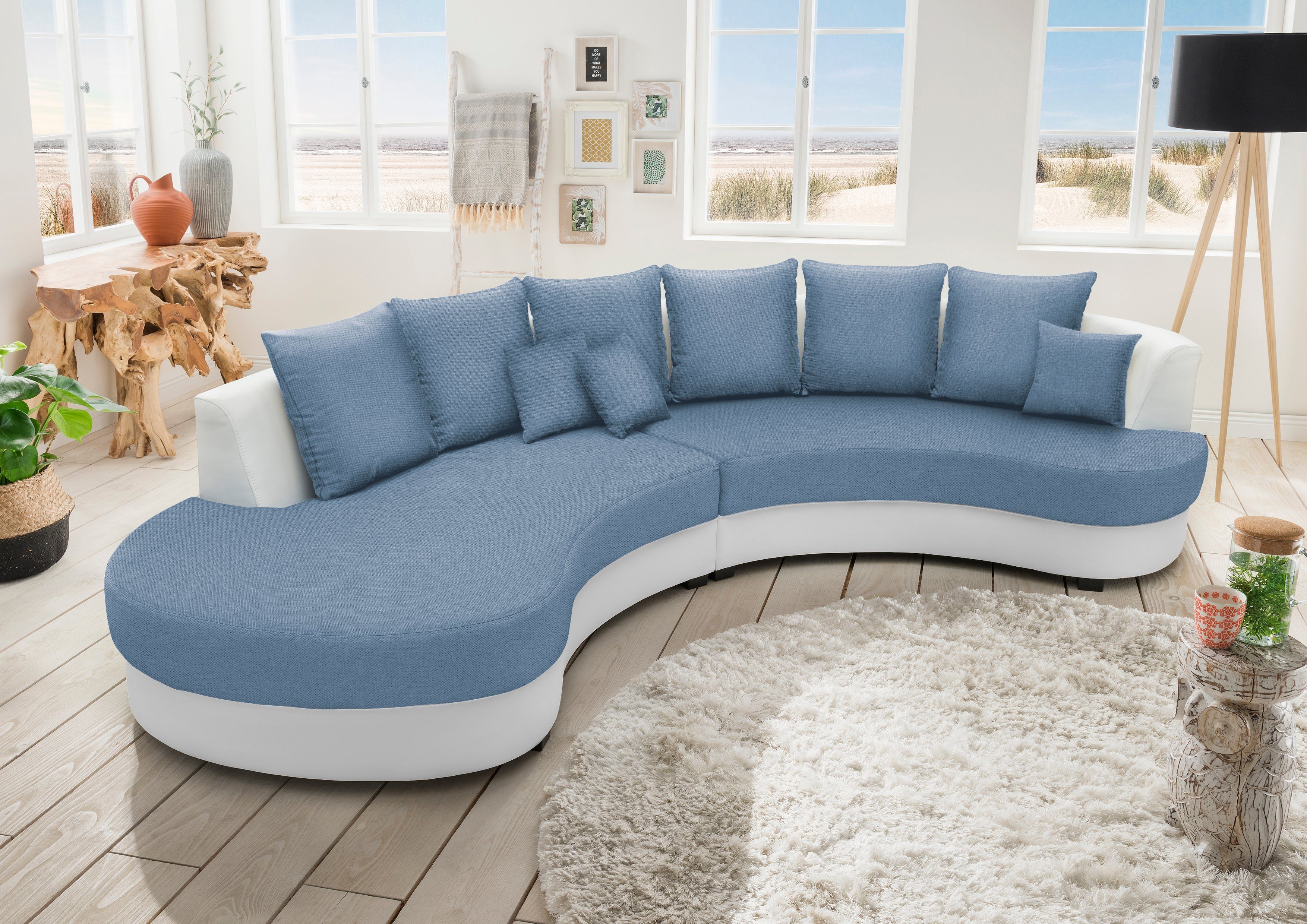 INOSIGN Ecksofa "Limoncello organische Formensprache, L-Form", ergonomische günstig online kaufen