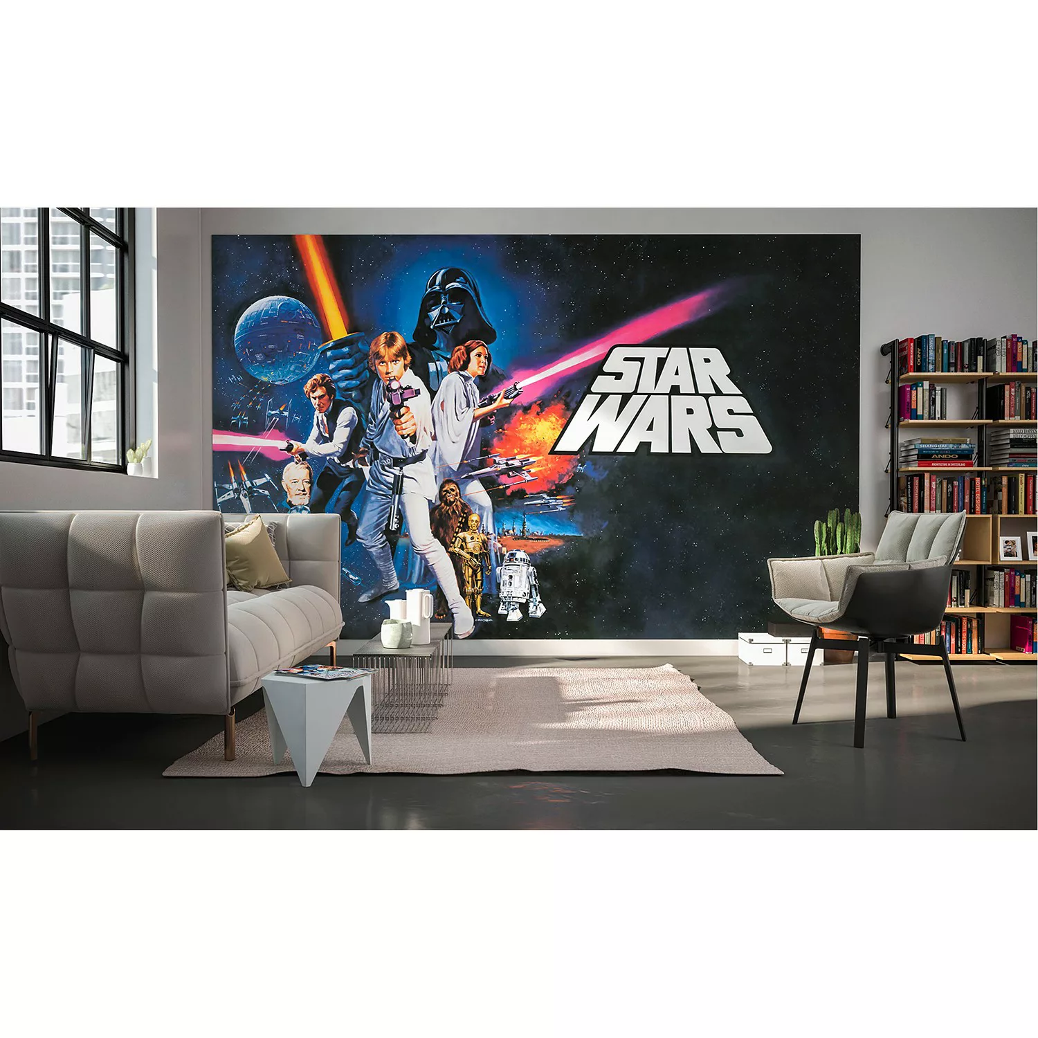Komar Vliestapete »Star Wars Poster Classic 1«, 400x250 cm (Breite x Höhe), günstig online kaufen