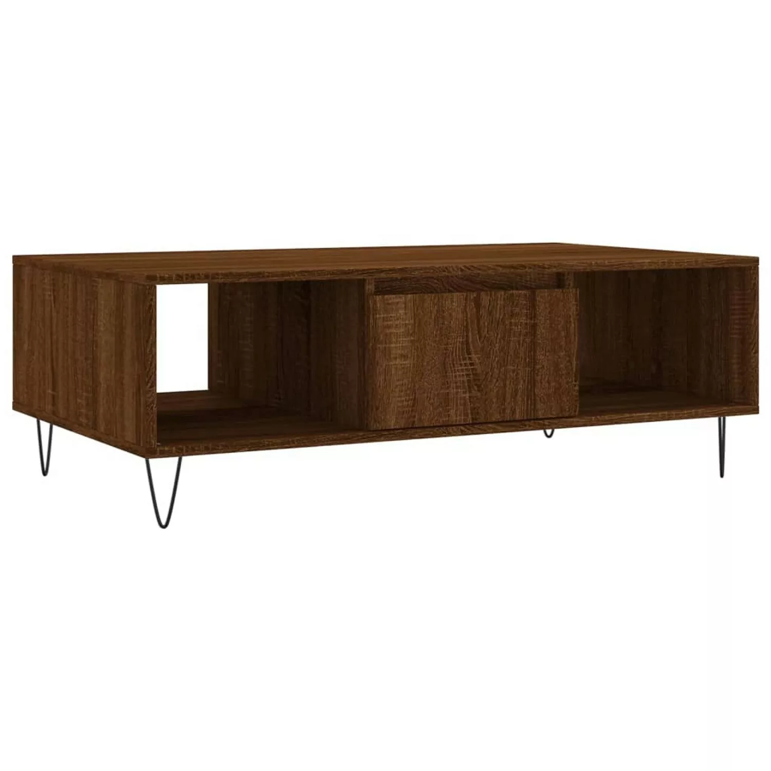 vidaXL Couchtisch Braun Eichen-Optik 104x60x35 cm Holzwerkstoff Modell 3 günstig online kaufen