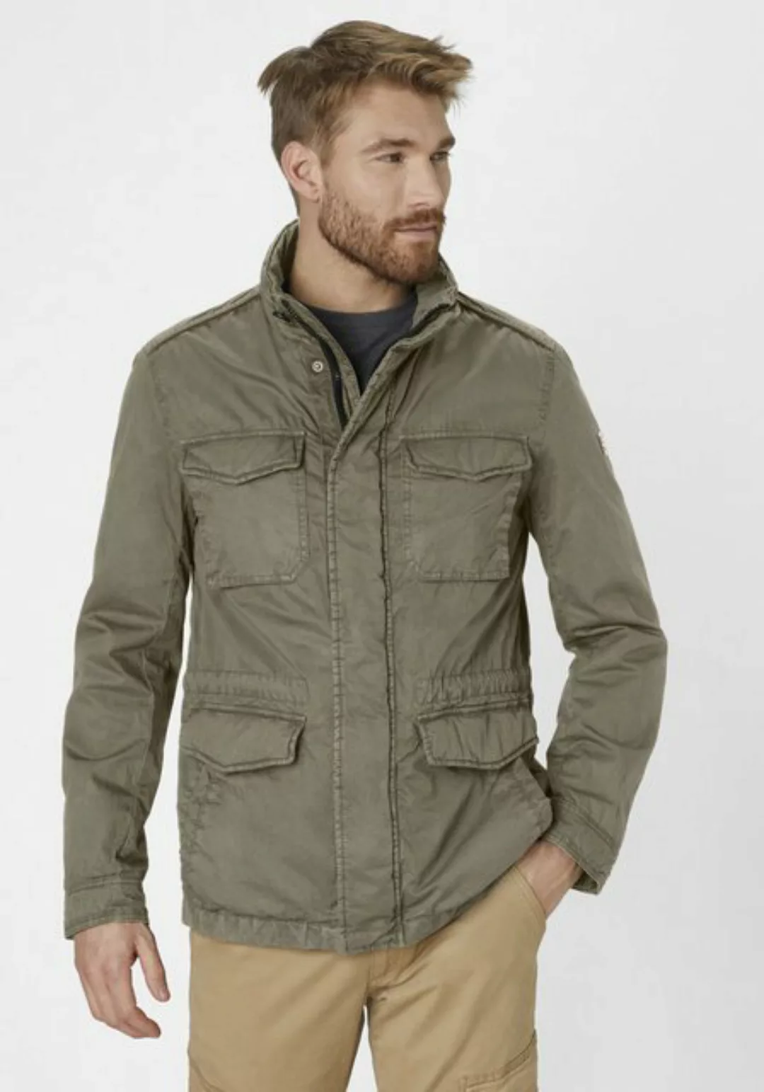 Redpoint Sommerjacke BUD Modern Fit Fieldjacket aus reiner Baumwolle günstig online kaufen