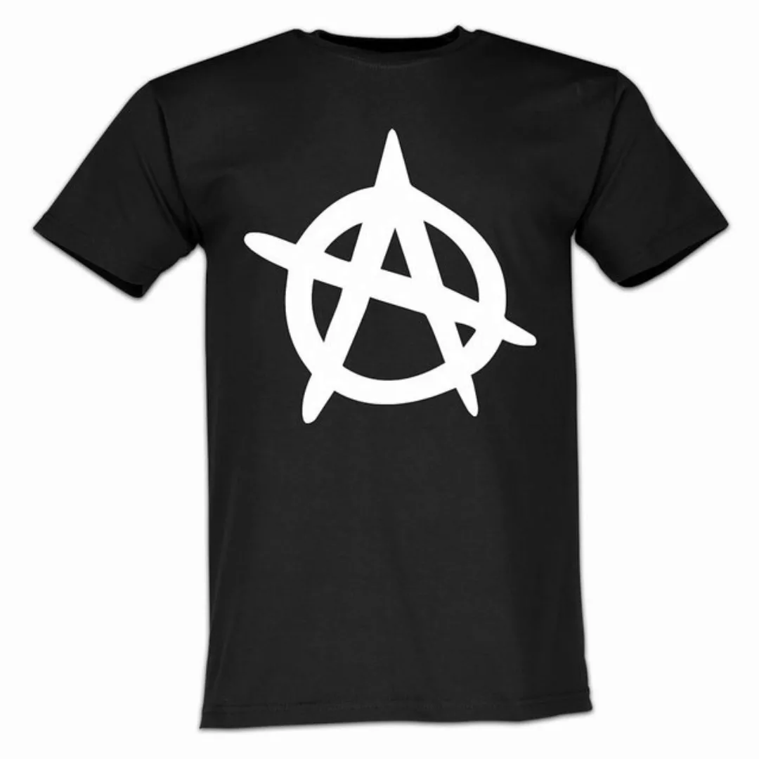 Lustige & Witzige T-Shirts T-Shirt T-Shirt Anarchie Fun-Shirt Party Logo 72 günstig online kaufen