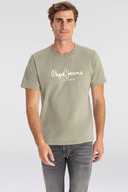 Pepe Jeans T-Shirt ABEL mit Logoprint auf der Brust günstig online kaufen