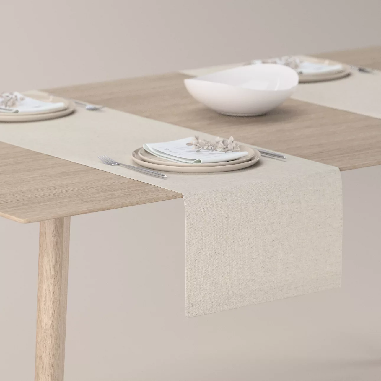 Tischläufer, hellgrau, 40 x 130 cm, Loneta (133-65) günstig online kaufen
