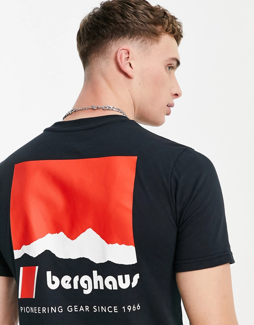 Berghaus – Skyline Lhotse – T-Shirt in Schwarz günstig online kaufen