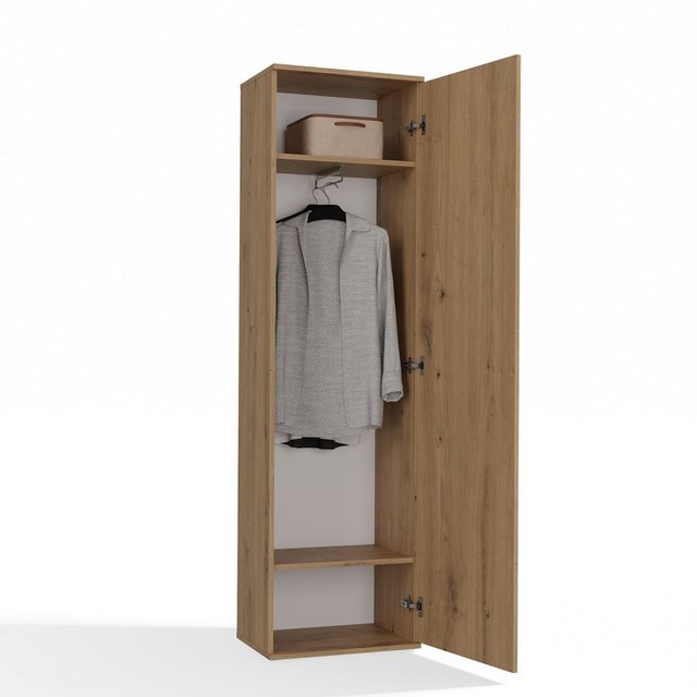 TOPESHOP Garderobenschrank Garderobenschrank mit Spiegel Vielseitig Ideal f günstig online kaufen