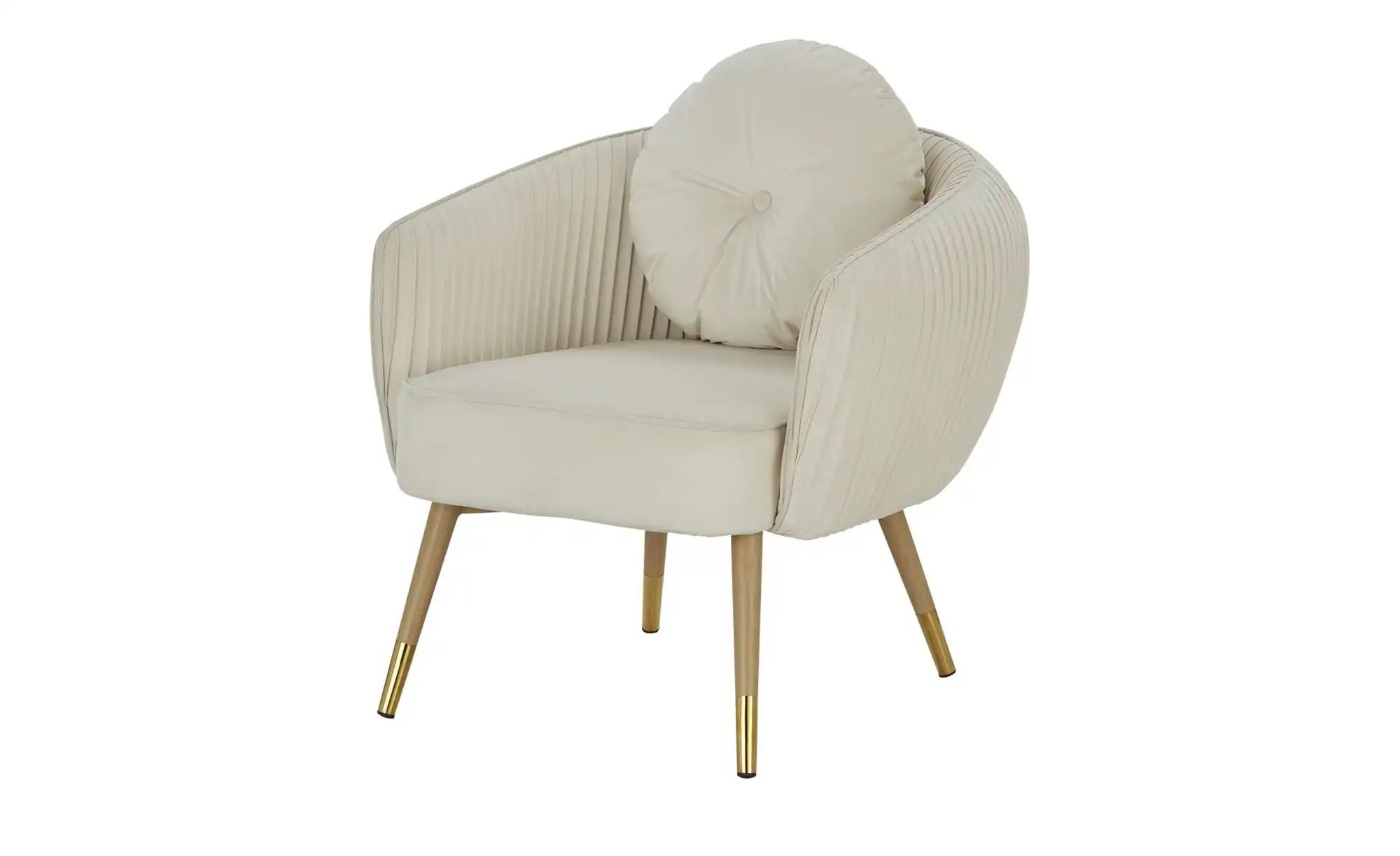 Sessel  Hagen ¦ creme ¦ Maße (cm): B: 75,5 H: 70,5 T: 71.5 Polstermöbel > S günstig online kaufen