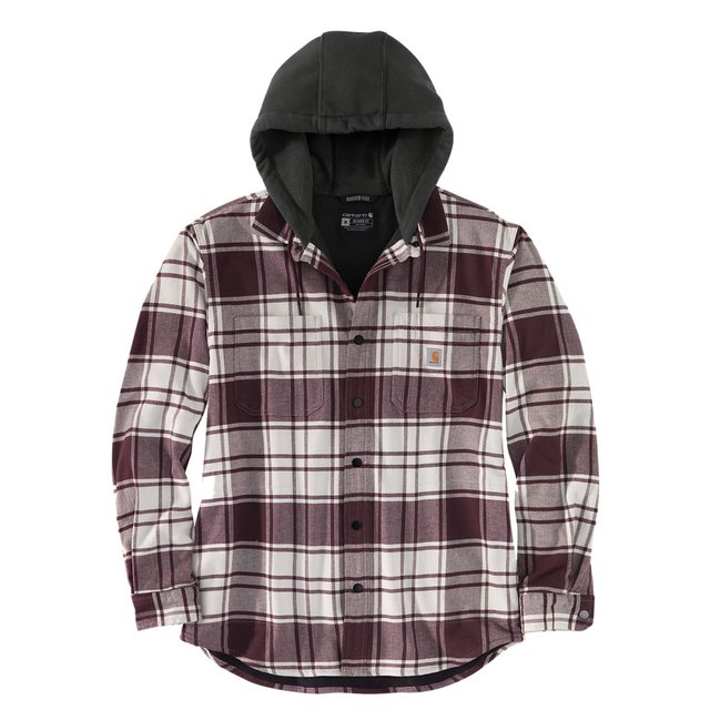 Carhartt Flanellhemd Fleece Lined Hooded mit Kapuze günstig online kaufen