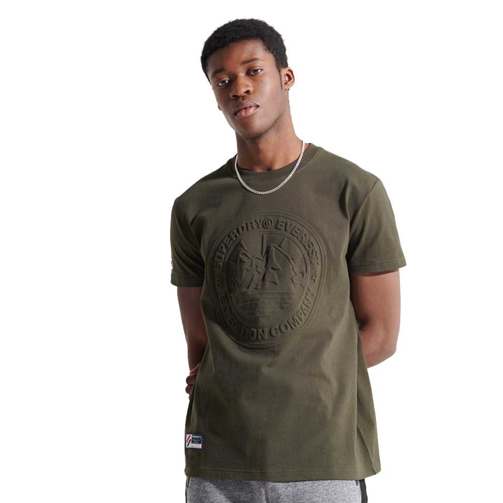 Superdry Expedition Embossed Kurzarm T-shirt S Surplus Goods Olive günstig online kaufen