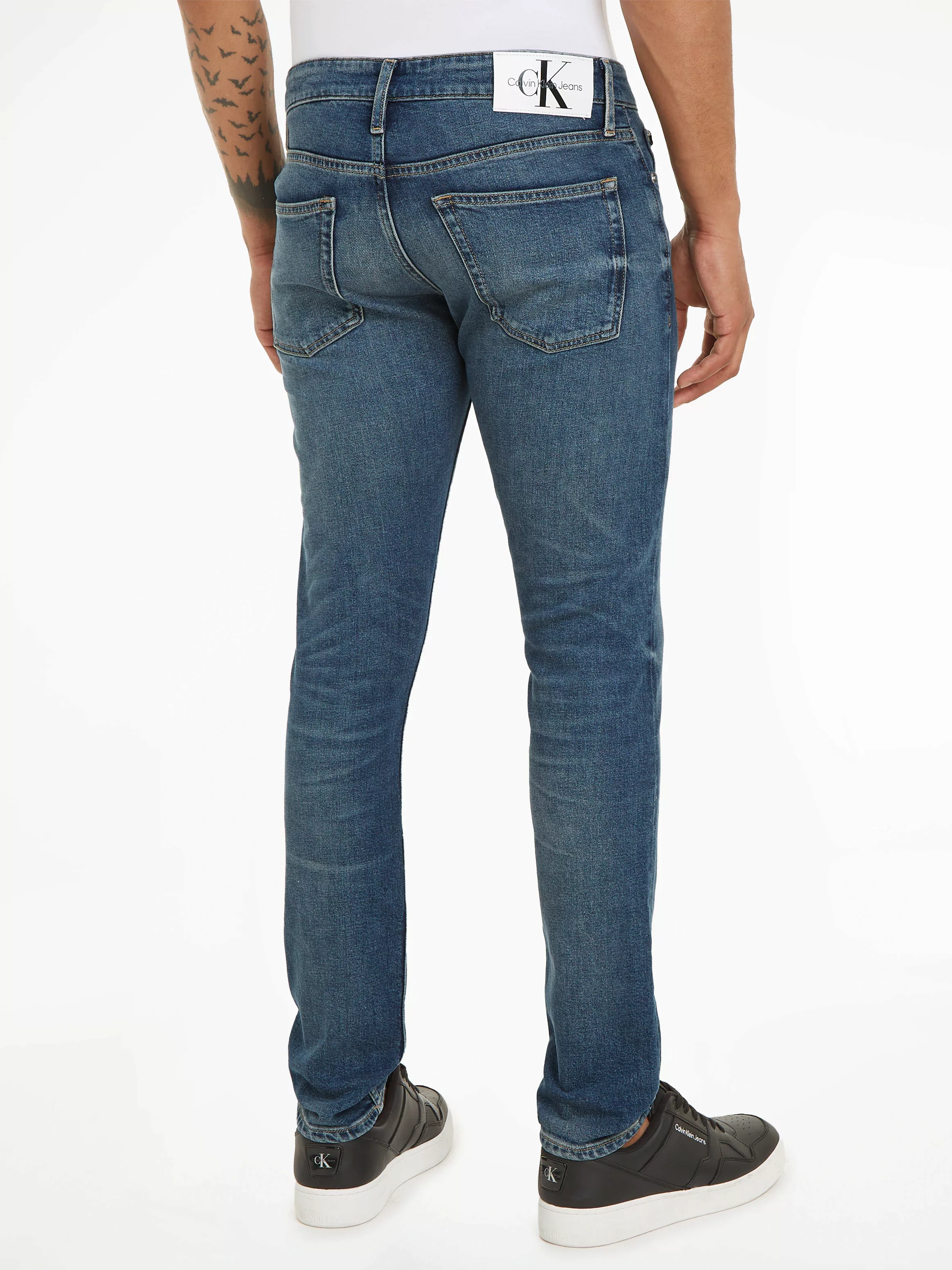 Calvin Klein Jeans Slim-fit-Jeans "SLIM", in klassischer 5-Pocket-Form günstig online kaufen