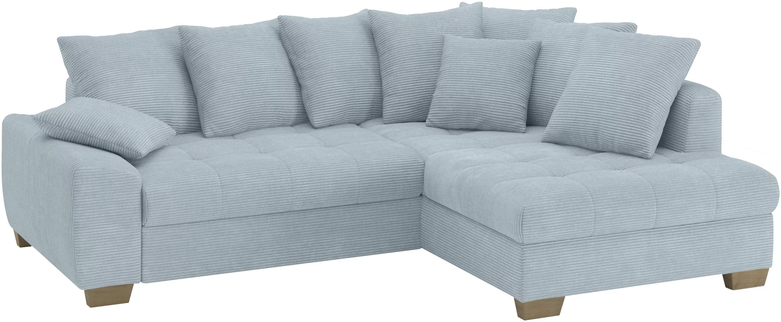 Mr. Couch Ecksofa "Nikita II, L-Form", Wahlweise mit Bettfunktion, Bettkast günstig online kaufen