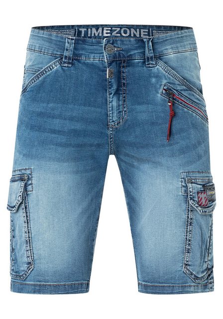 TIMEZONE Cargoshorts Shorts Kurze Denim Mid Waist Jeansshorts Regular Ryker günstig online kaufen