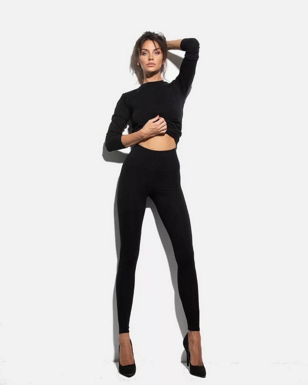 Evoni Leggings für Damen lang blickdicht günstig online kaufen