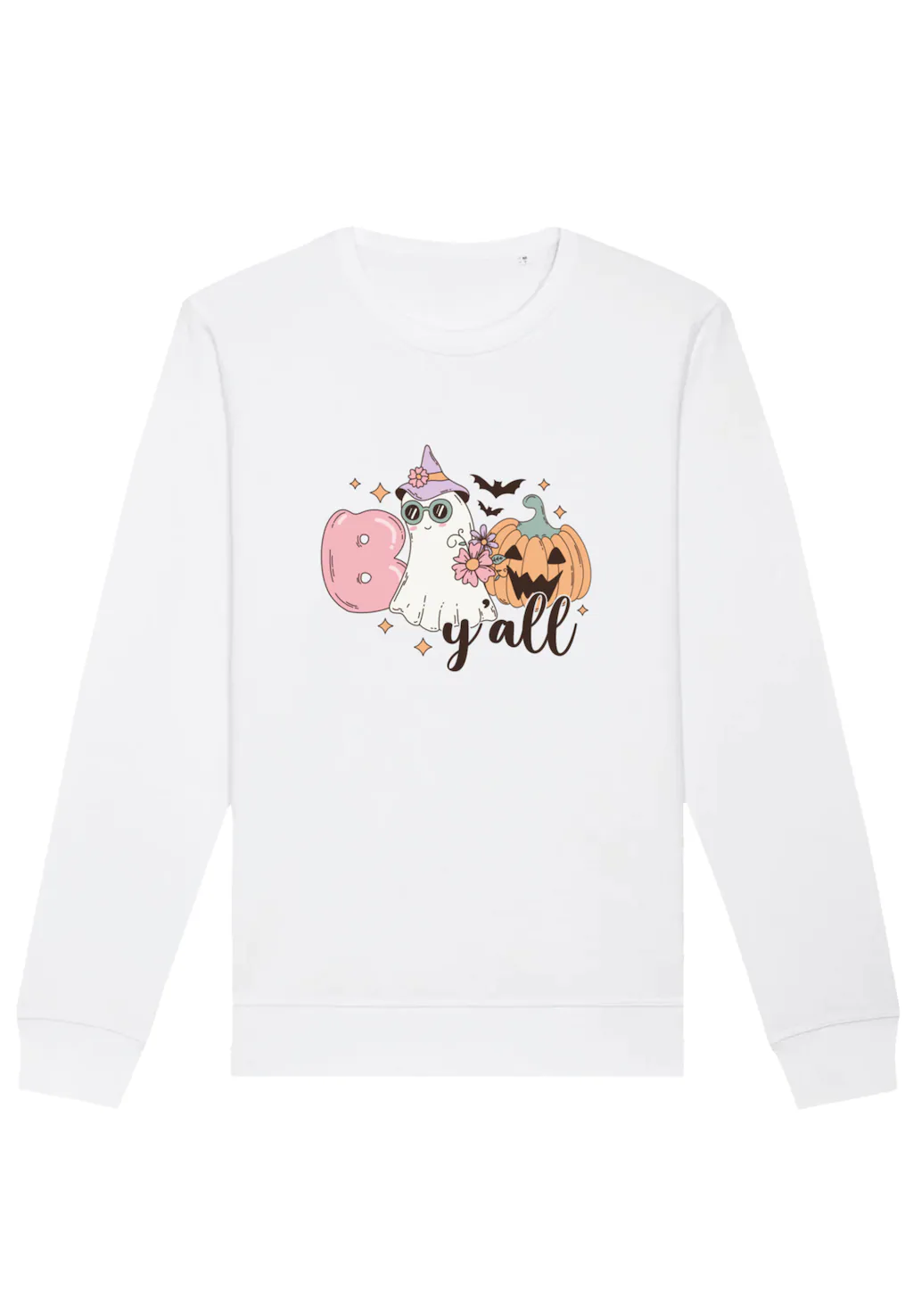 F4NT4STIC Sweatshirt "Retro Halloween Boo y all", Premium Qualität günstig online kaufen