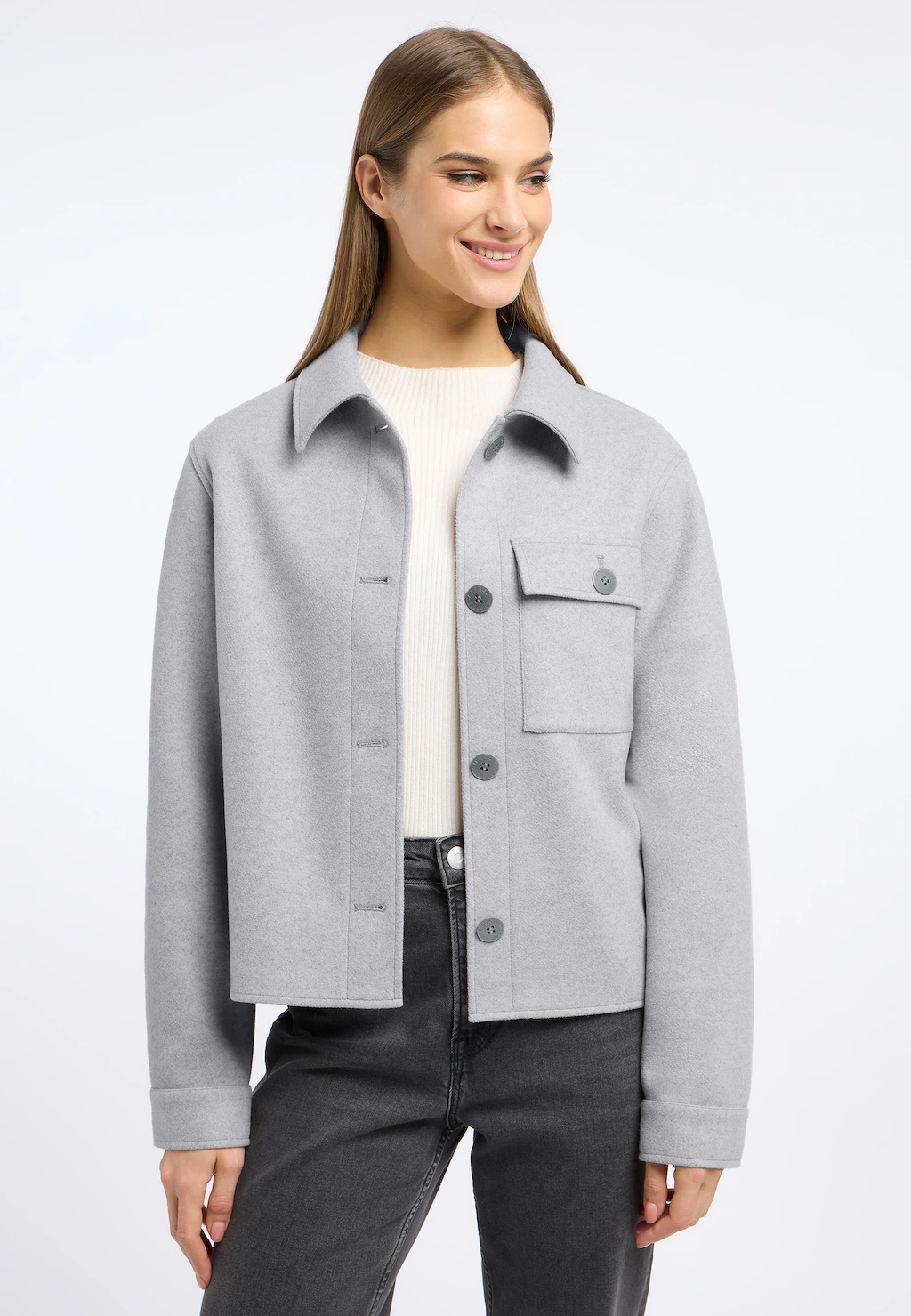 Frieda & Freddies Blouson "Wool Shirt / Maylinda" günstig online kaufen
