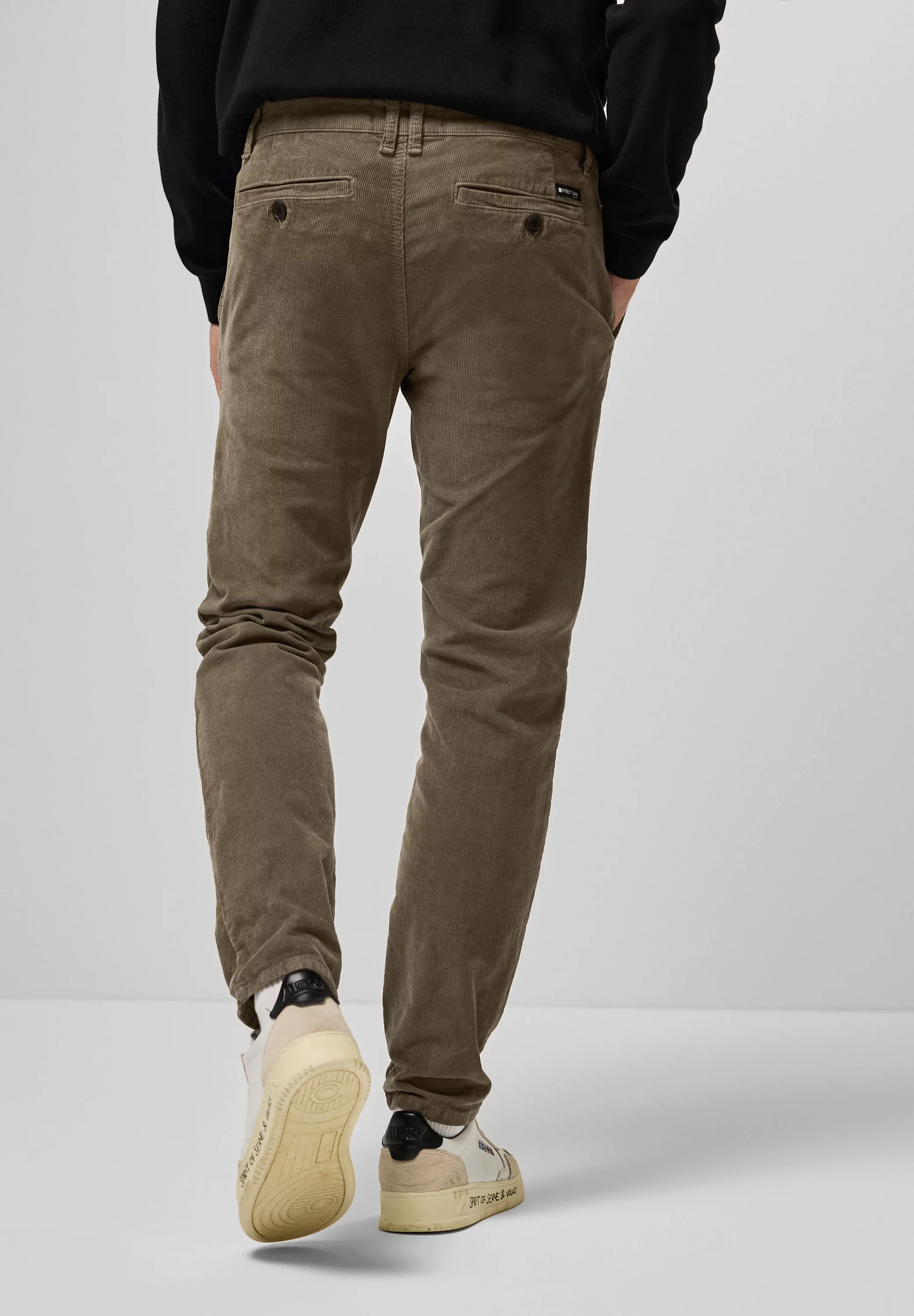 STREET ONE MEN Cordhose, aus Baumwolle mit Stretchanteil günstig online kaufen