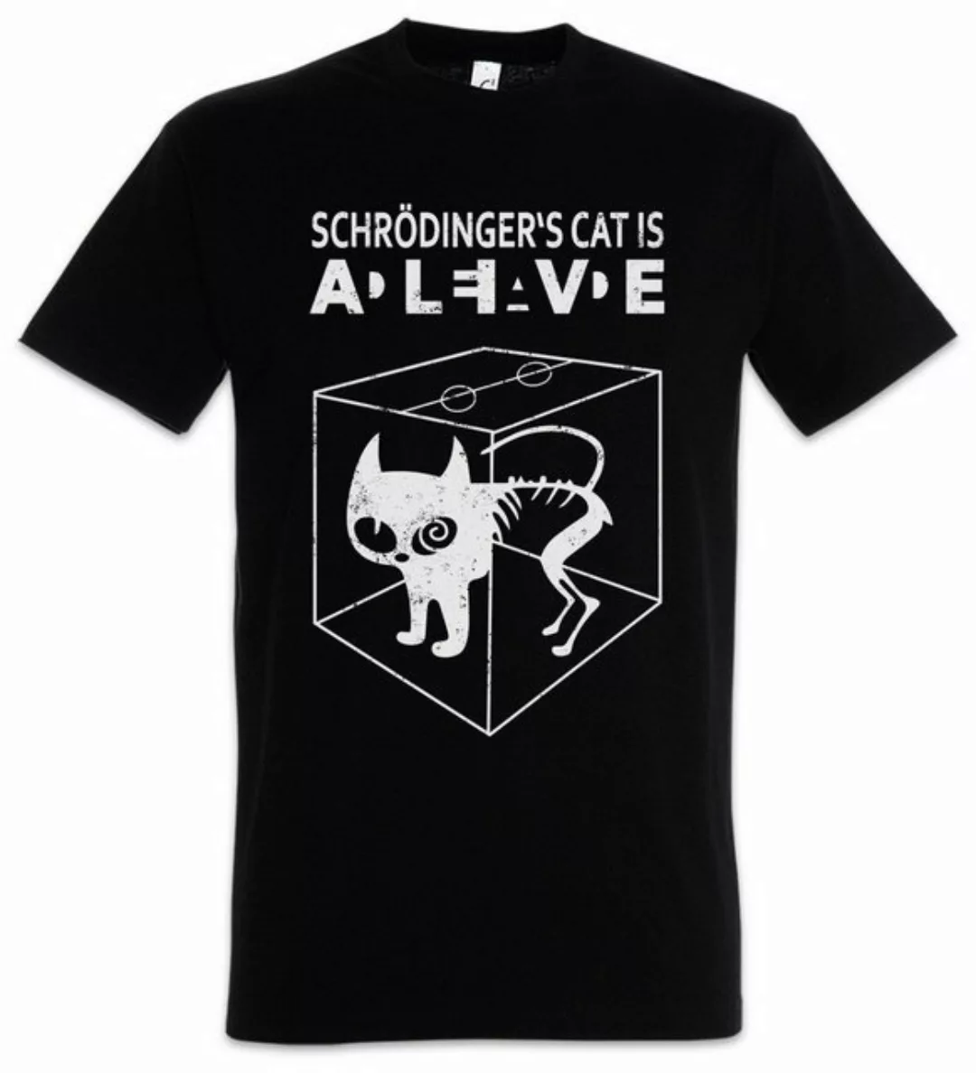 Urban Backwoods Print-Shirt Schrödinger's Cat Is Alive Dead II Herren T-Shi günstig online kaufen