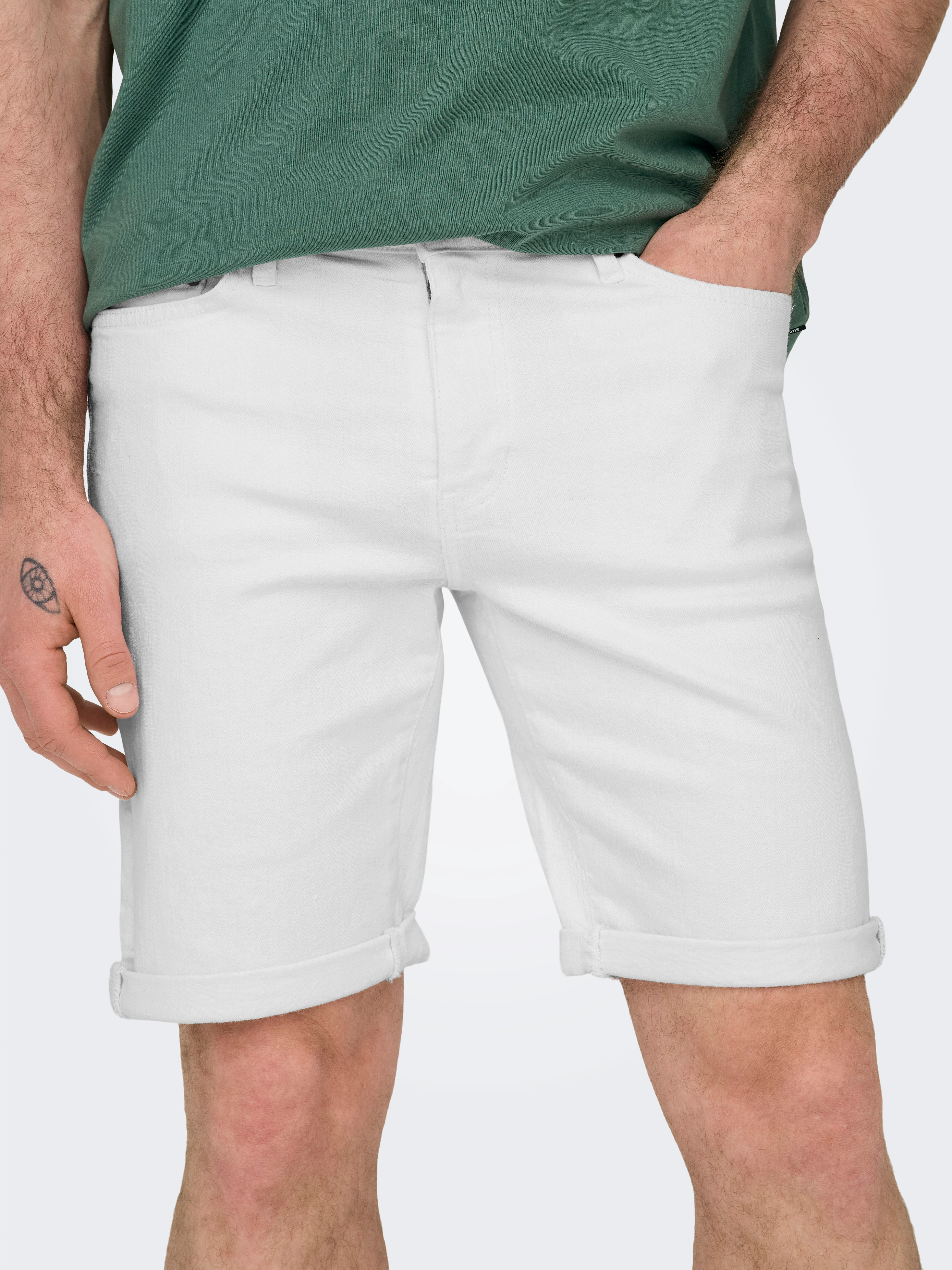 ONLY & SONS Jeansshorts "ONSPLY LIGHT BLUE 5189 SHORTS DNM NOOS" günstig online kaufen