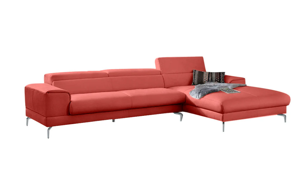 W.SCHILLIG Ecksofa "piedroo, Designsofa mit tollem Sitzkomfort, bequem, L-F günstig online kaufen