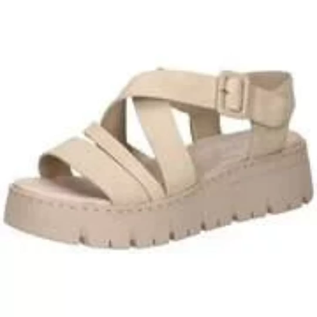 Rieker Plateau Sandale Damen beige günstig online kaufen