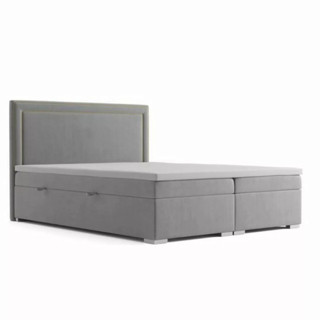 JVmoebel Boxspringbett Modernes Bett Polster Design Luxus Doppel Schlafzimm günstig online kaufen