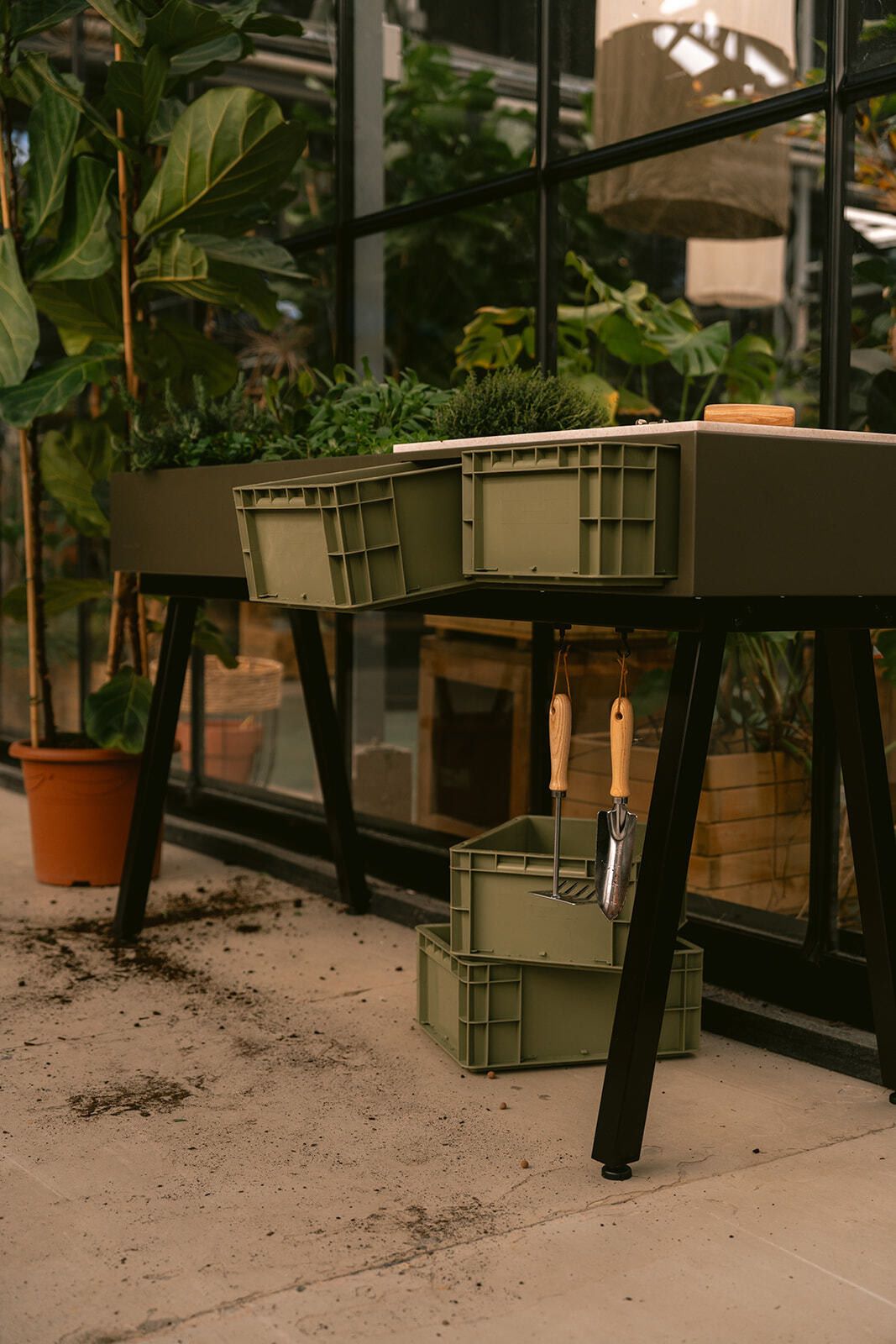 Gardenworks Station - Pflanzstation mit Pflanzgefäßen günstig online kaufen