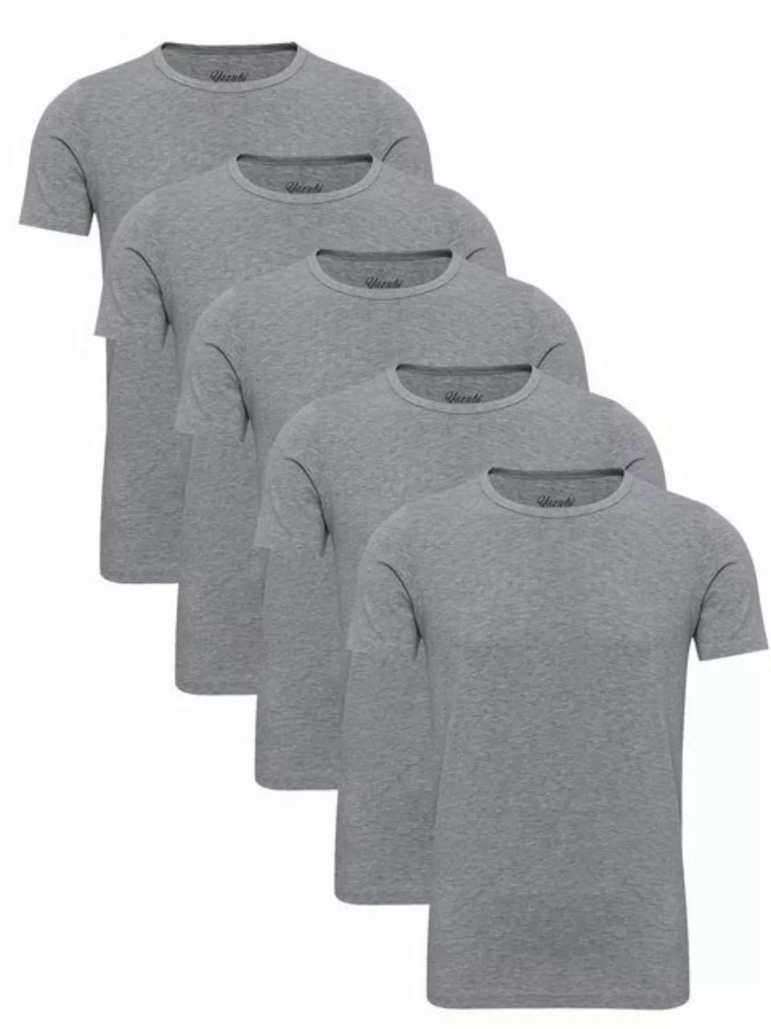 Yazubi T-Shirt 5-Pack Mythic Basic Tee Crew Neck (Set, 5er-Pack) modernes R günstig online kaufen