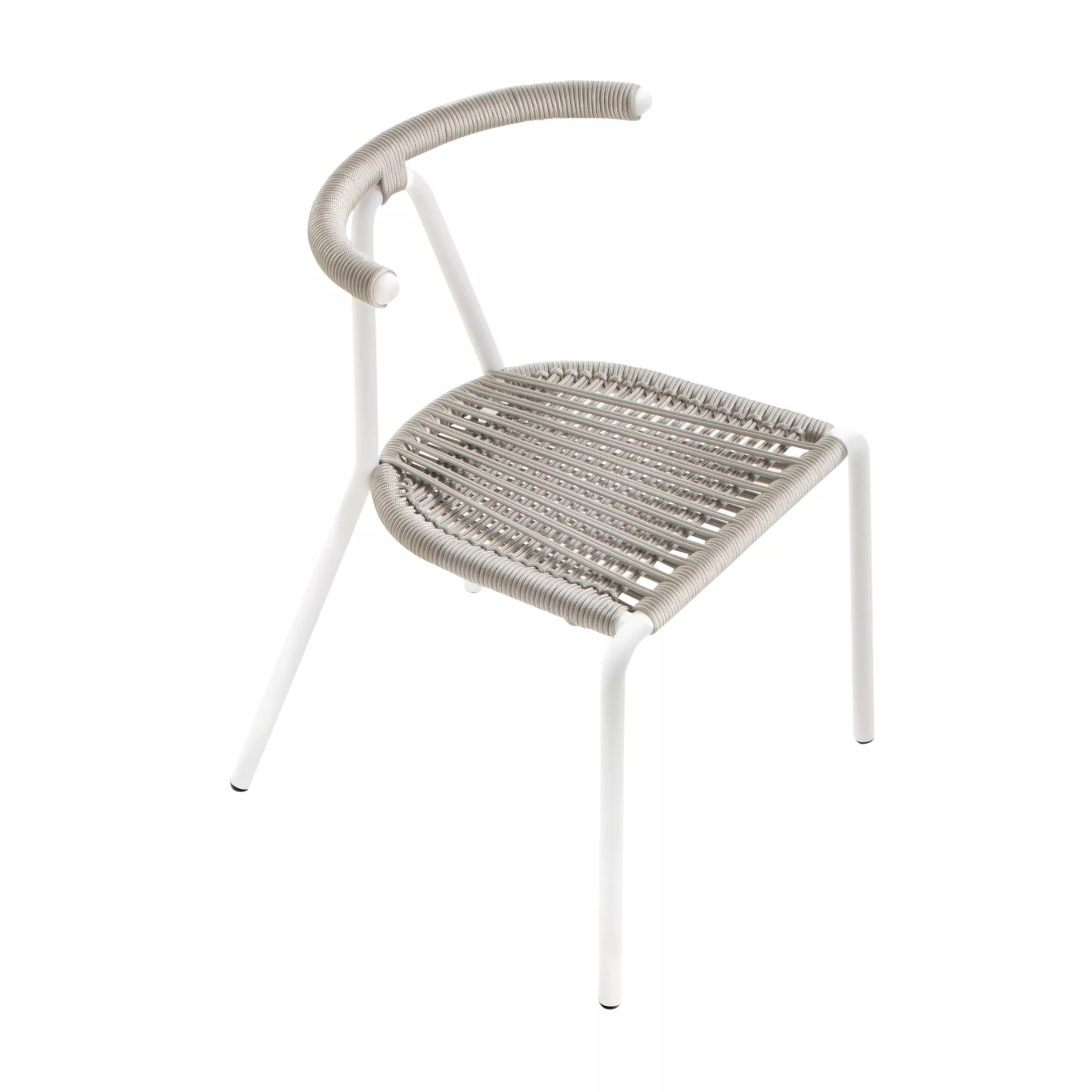 B-Line - Toro Stuhl Sitzfäche geflochten - stein/geflochtene Schnüre/BxHxT günstig online kaufen