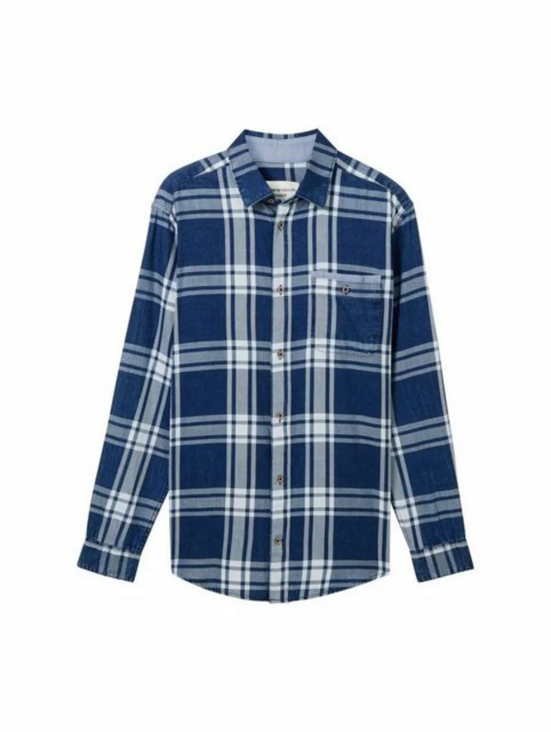 TOM TAILOR Langarmhemd mit Karomuster günstig online kaufen