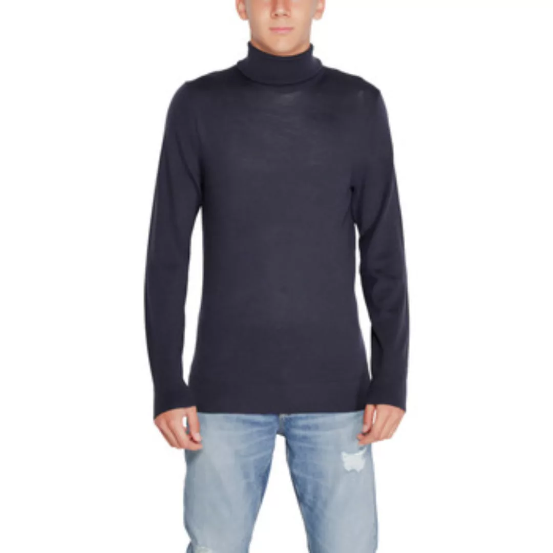 Calvin Klein Rollkragenpullover SUPERIOR WOOL TURTLE NECK mit Logostickerei günstig online kaufen