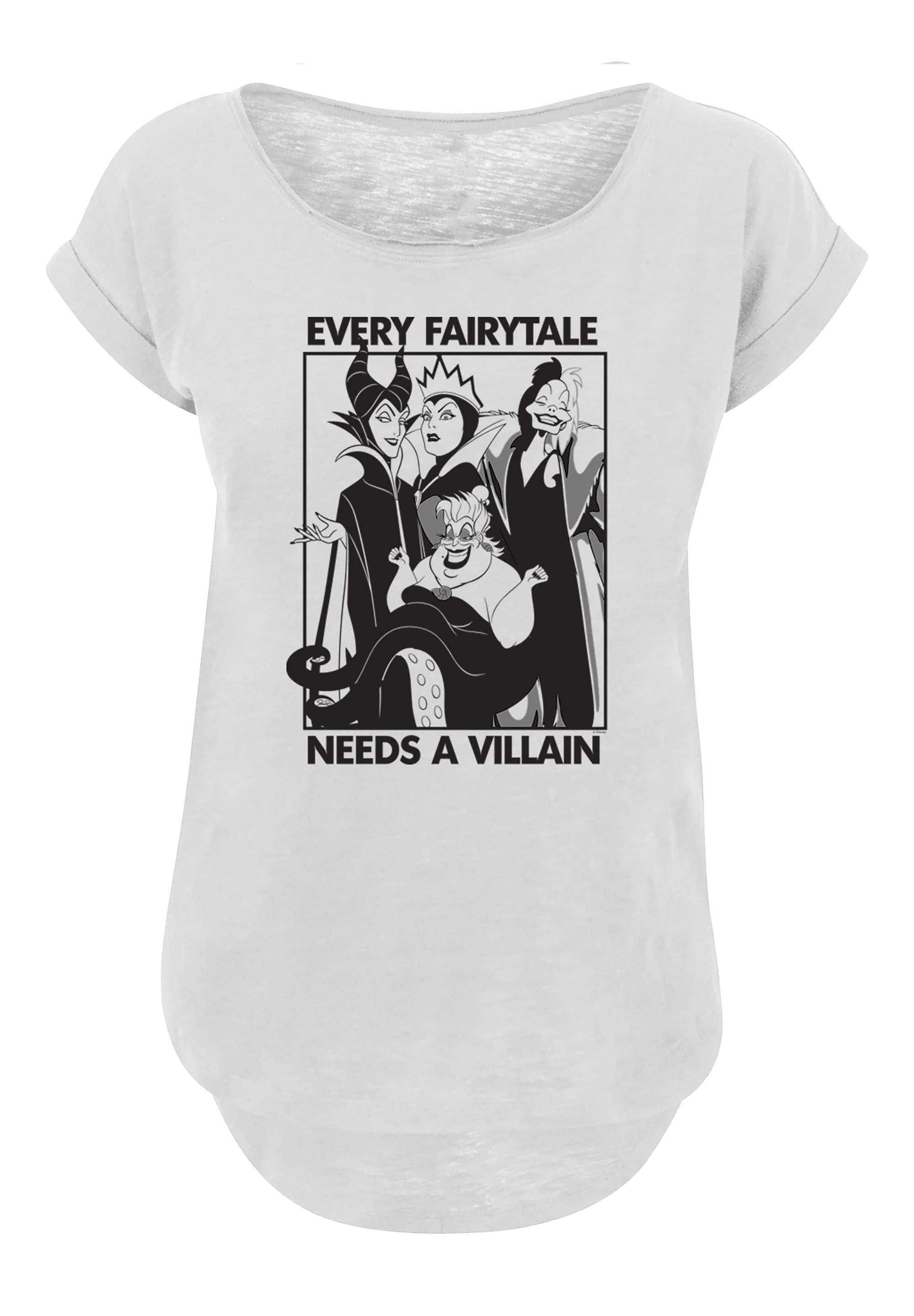 F4NT4STIC T-Shirt "Disney Classic Villains", Print günstig online kaufen
